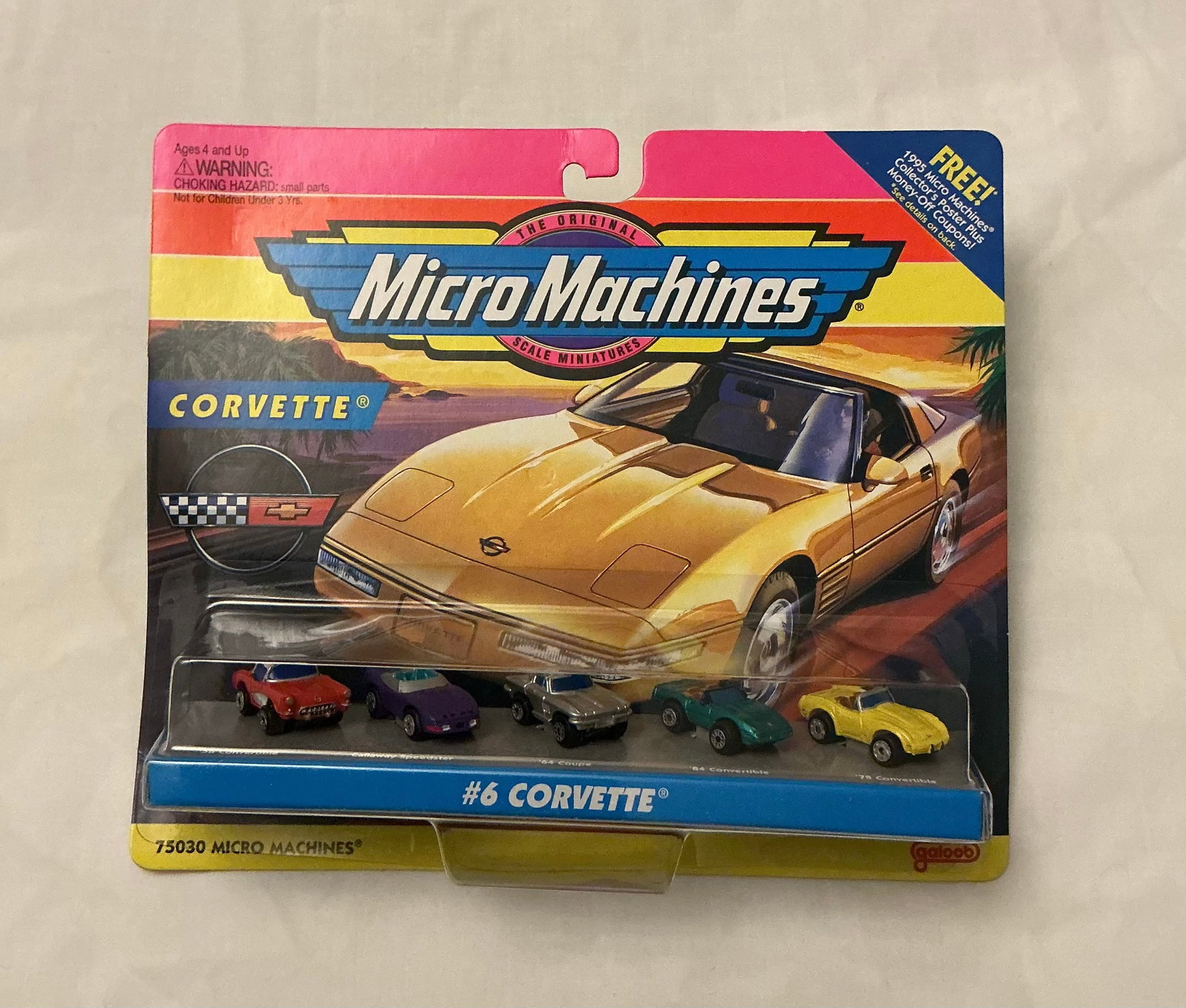 1994 Galoob Micro Machines Corvettes #6: 1994