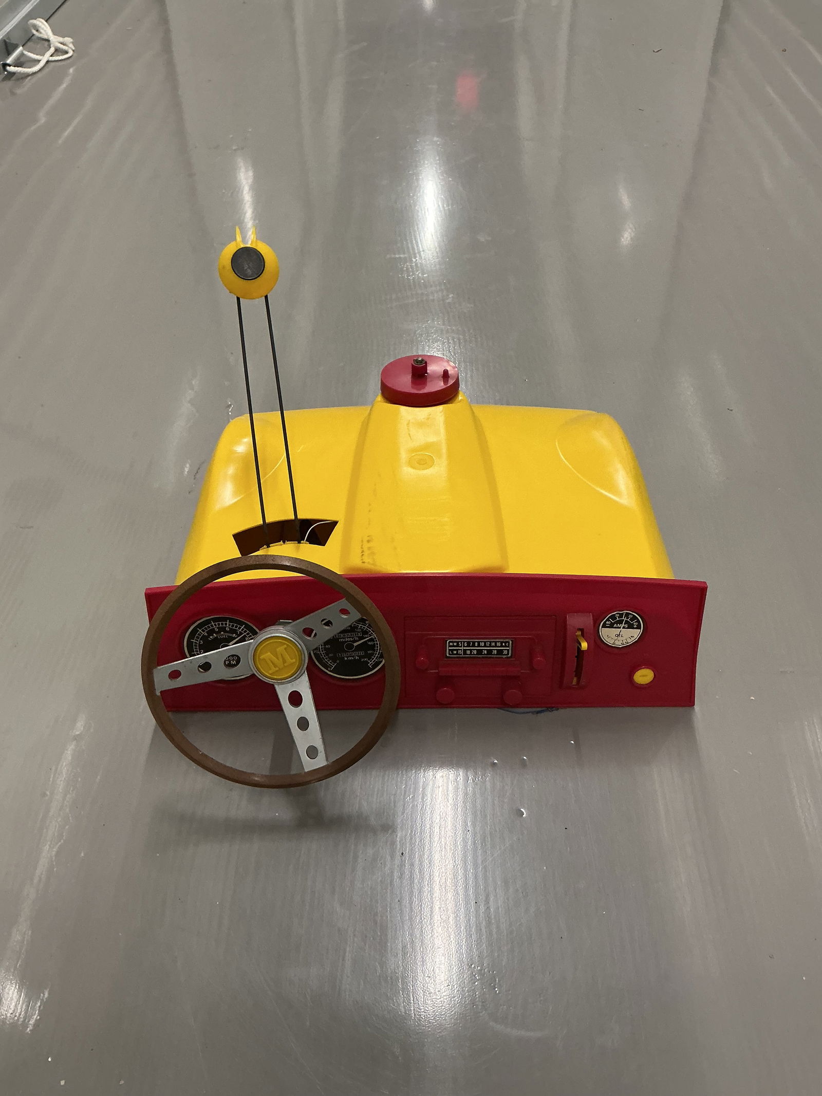 1970 Lesney Matchbox Steer-n-Go Dash: With Parts Shown