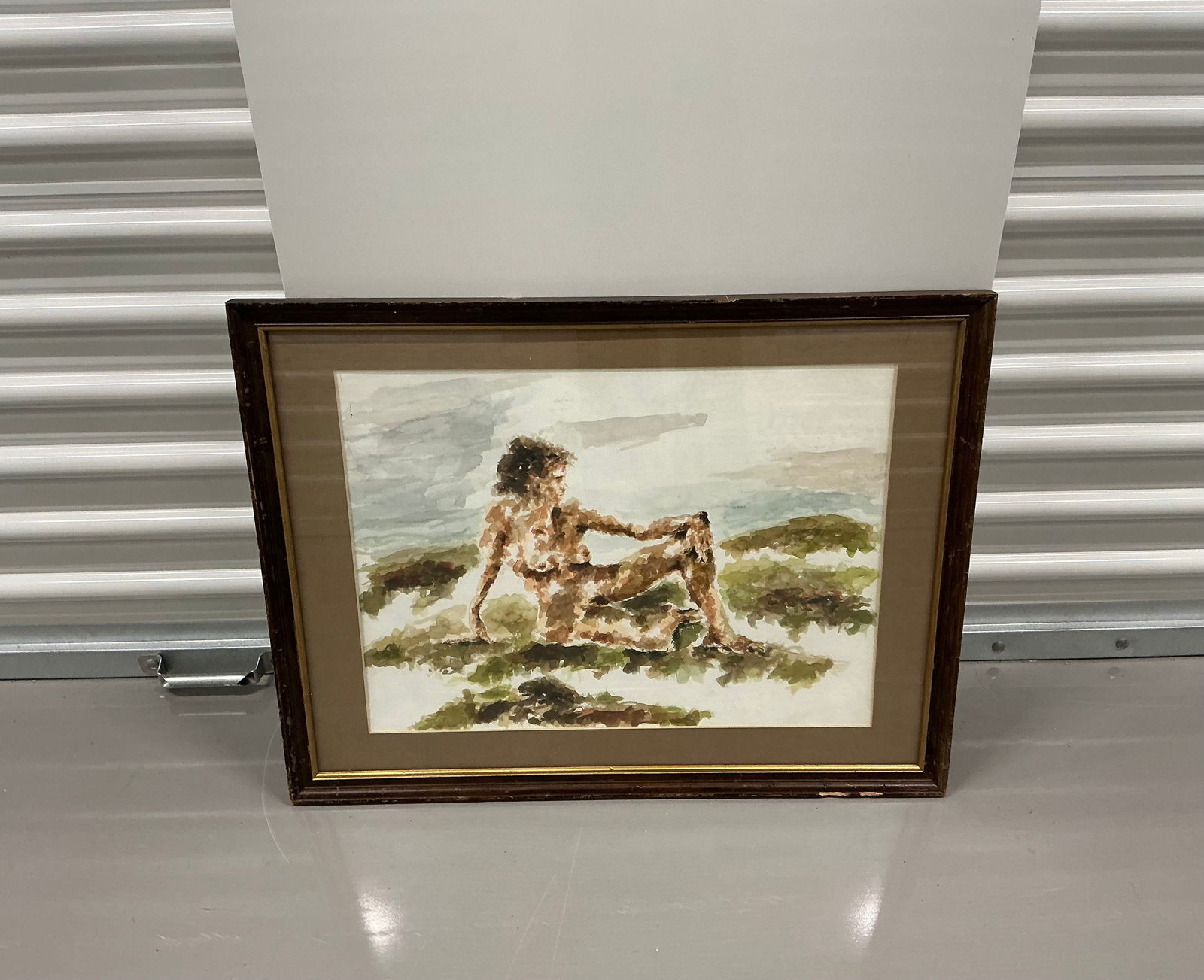 Nude Watercolor: 25.75x19.75