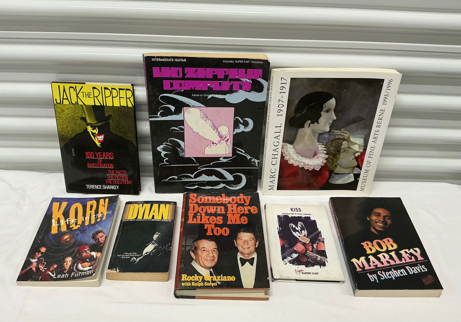 Vintage Music & Other Books: Rocky Graziano With Inscription