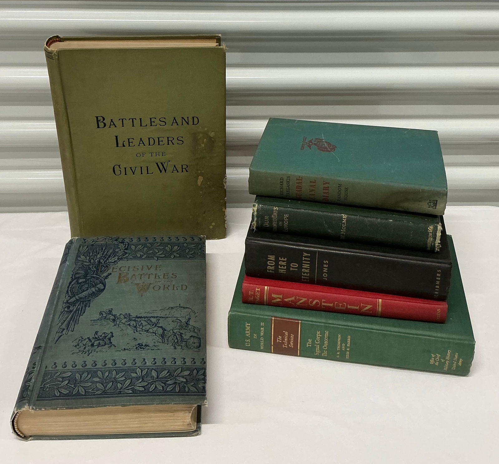 Antique & Vintage Books On War (1 of 6)