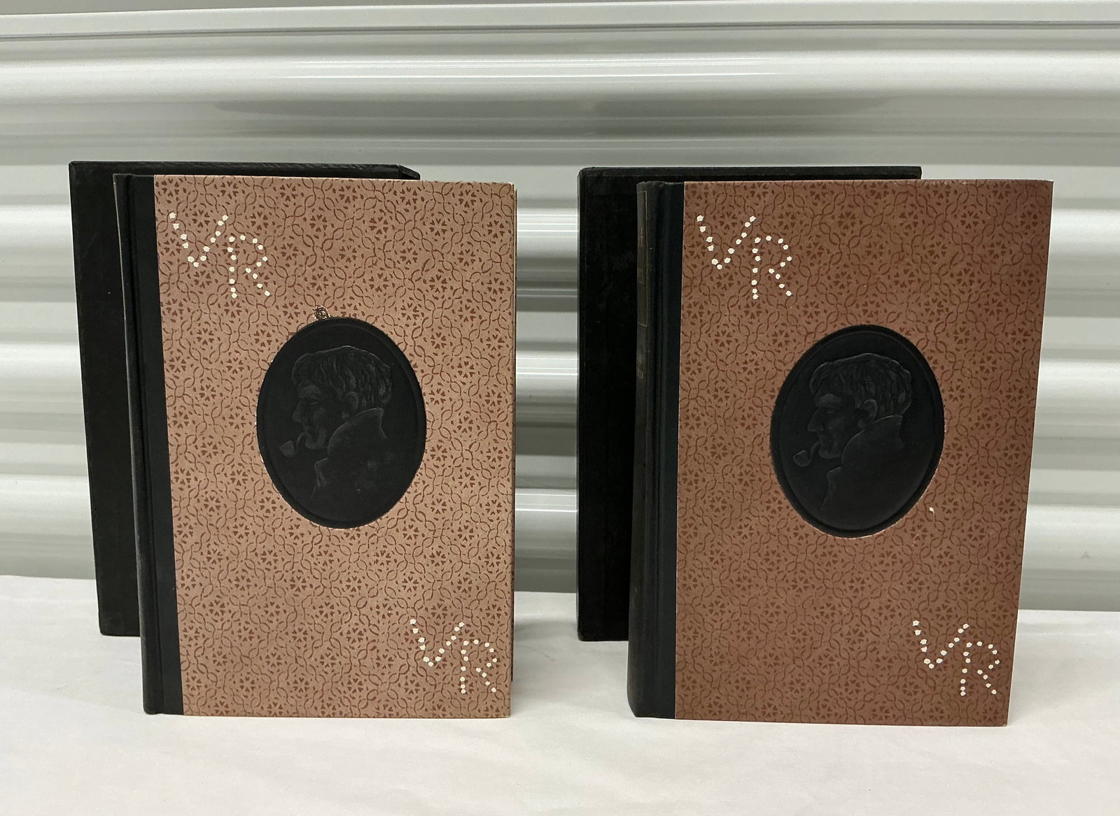 1950s Heritage Press Sherlock Holmes Hardcovers With Slipcase: The Later Adventures & The Final Adventures