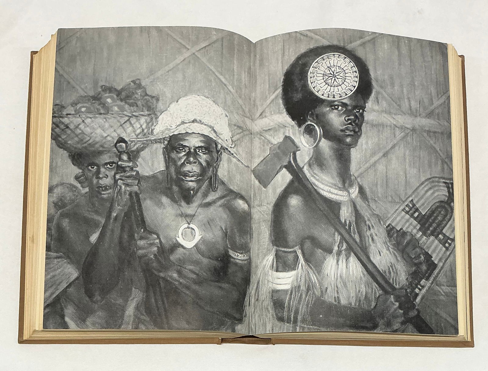 1942 Illustrated Headhunting In The Solomon Islands Hardcover: Caroline Mytinger