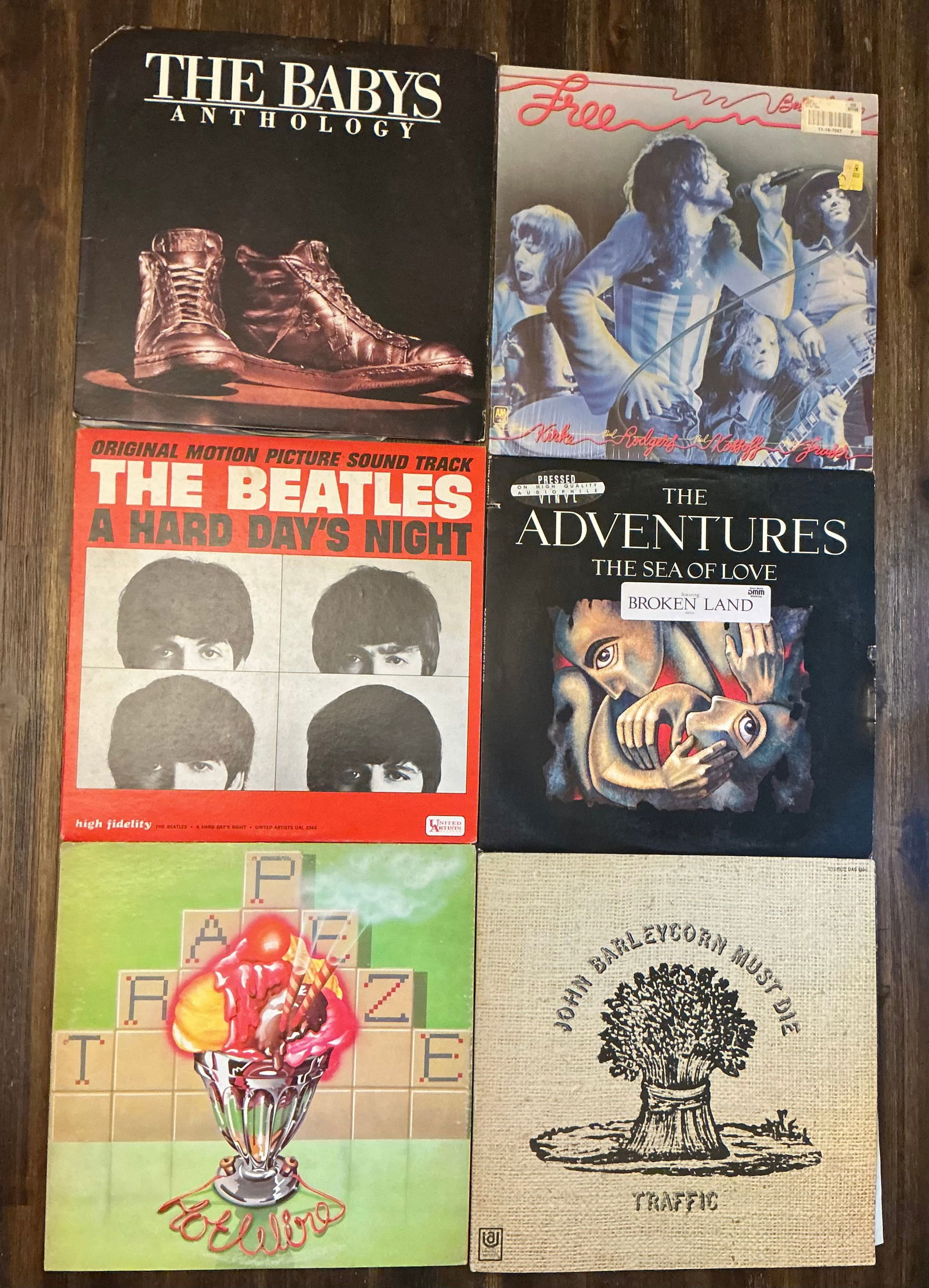 Vintage Vinyl Rock Records (1 of 3)