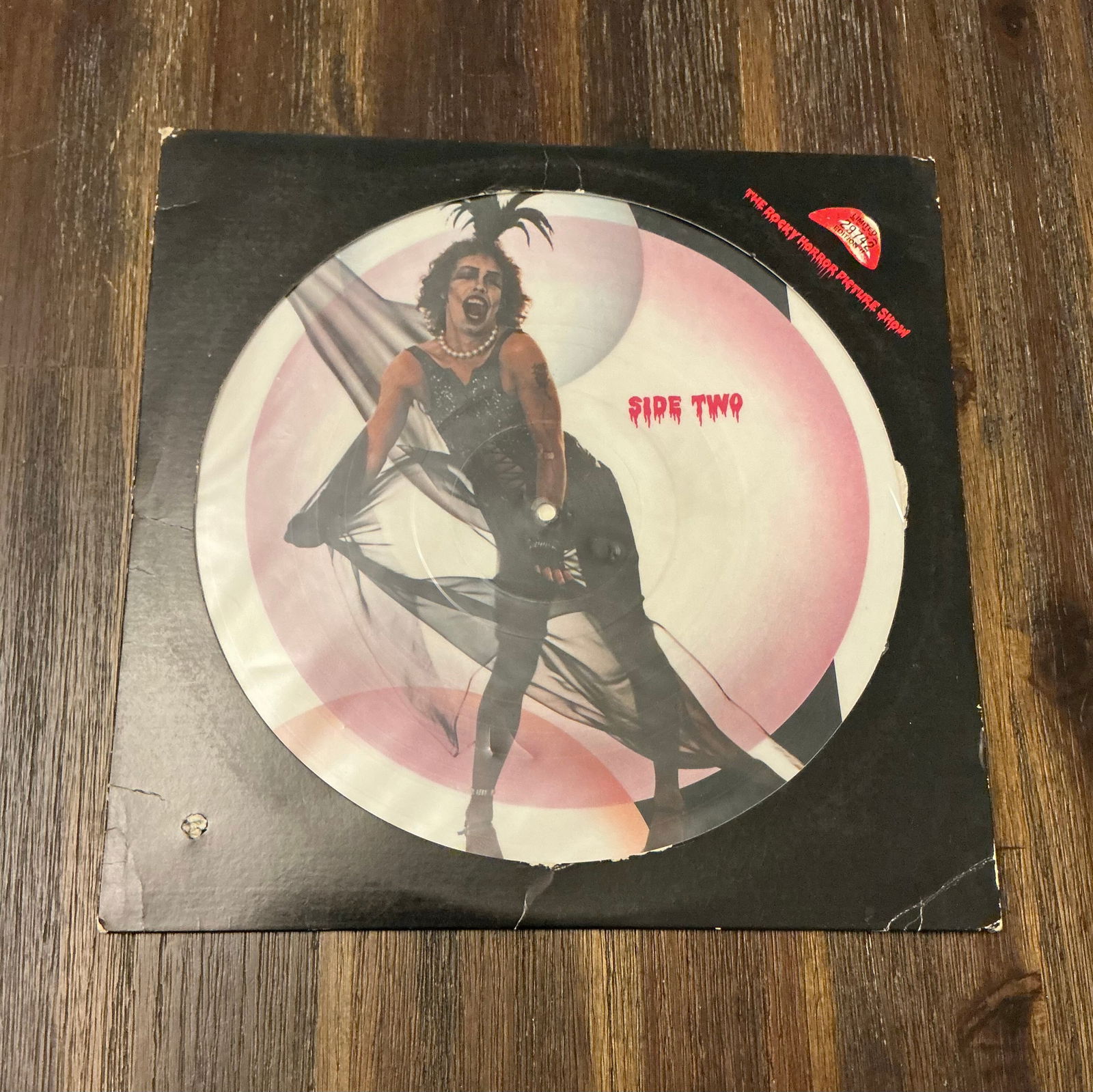 1975 Limited Edition Rocky Horror Picture Show Picture Disc Vinyl Record: All untested/unchecked. If you have a question about a specific record, please ask before bidding