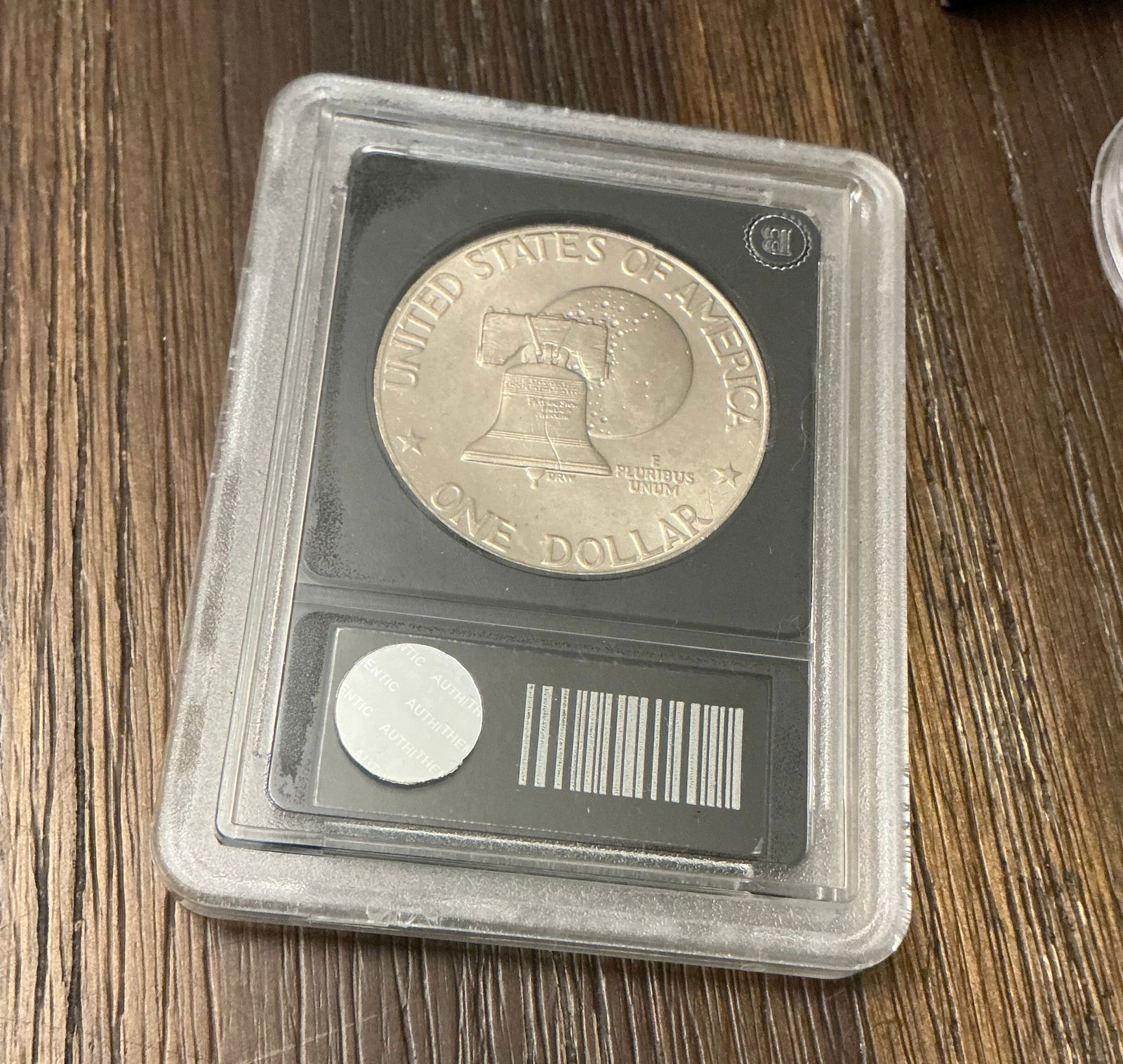 Genuine Cambodian Hamza Bird, Eisenhower Dollars, Kennedy Half Dollar - 3