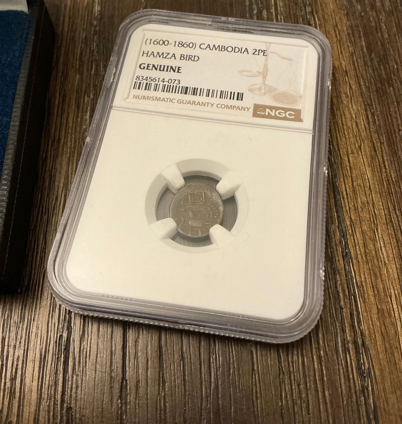 Genuine Cambodian Hamza Bird, Eisenhower Dollars, Kennedy Half Dollar - 4