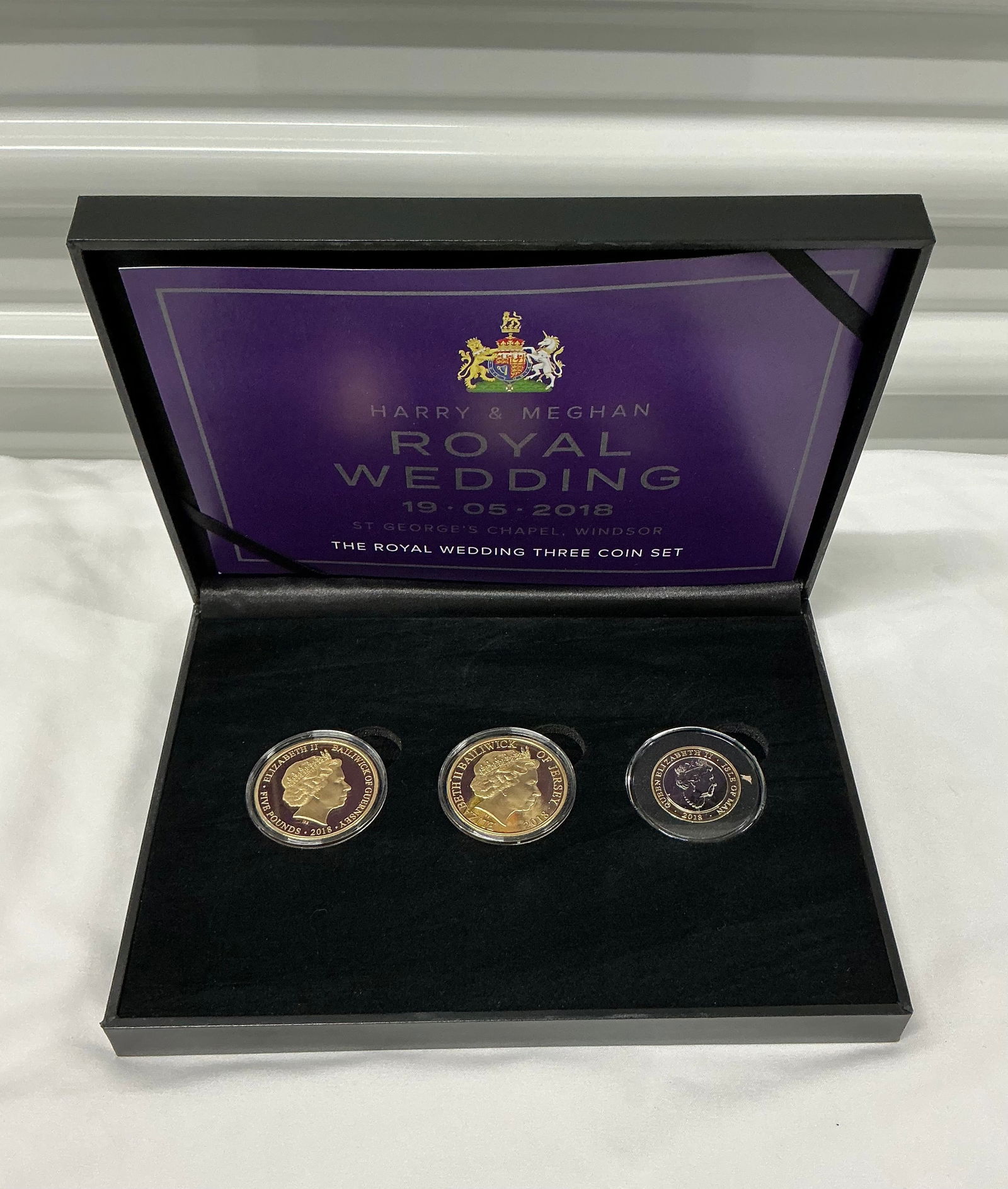 The Royal Wedding Three Coin Commemorative Set (1 of 4)