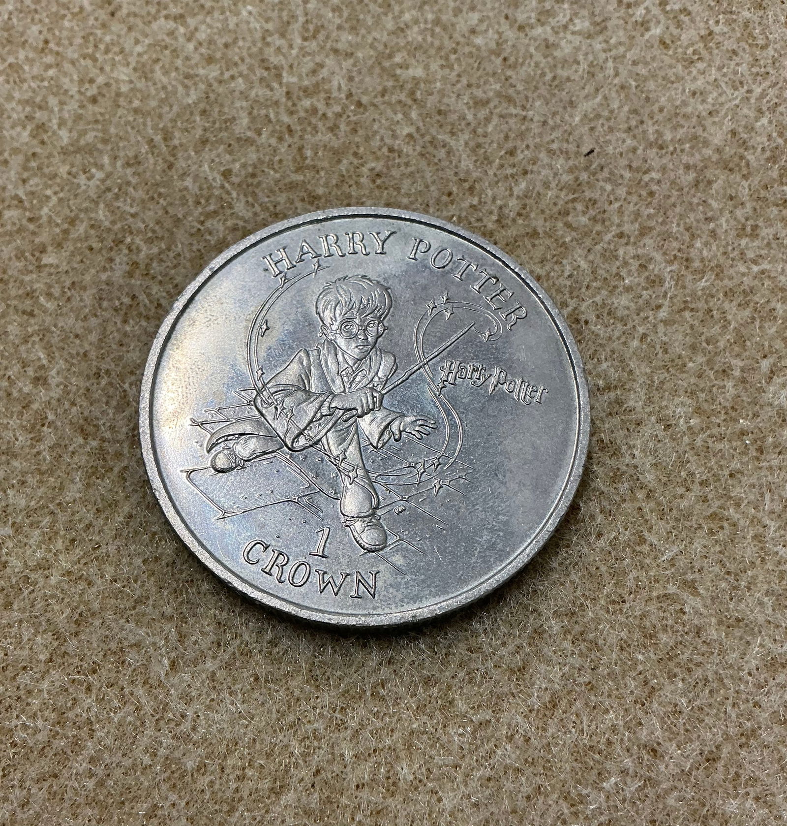 2001 Harry Potter 1 Crown Coin: 2001
