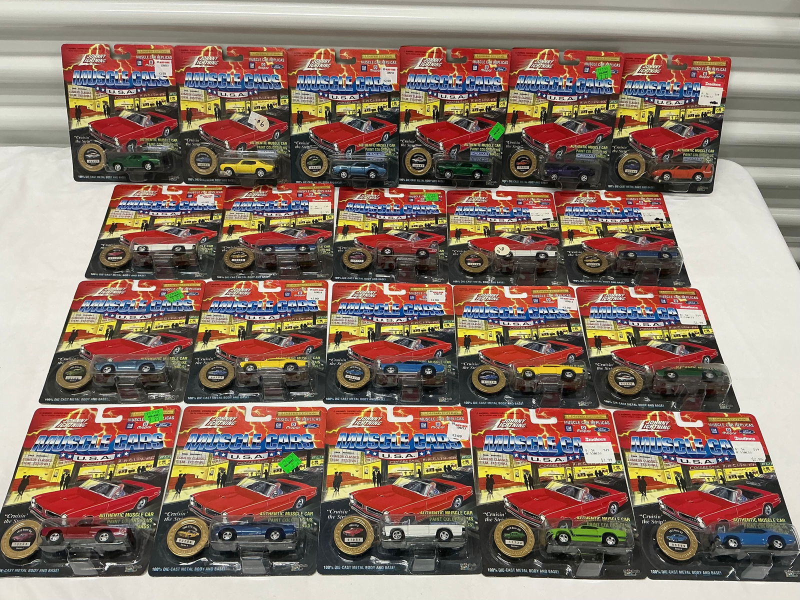 1994 Johnny Lightning Limited Edition Die Cast Muscle Cars USA (1 of 6)