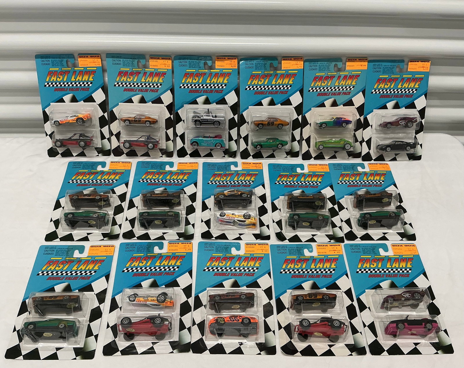 1991 Toys R Us Fast Lane Toy Cars (1 of 5)
