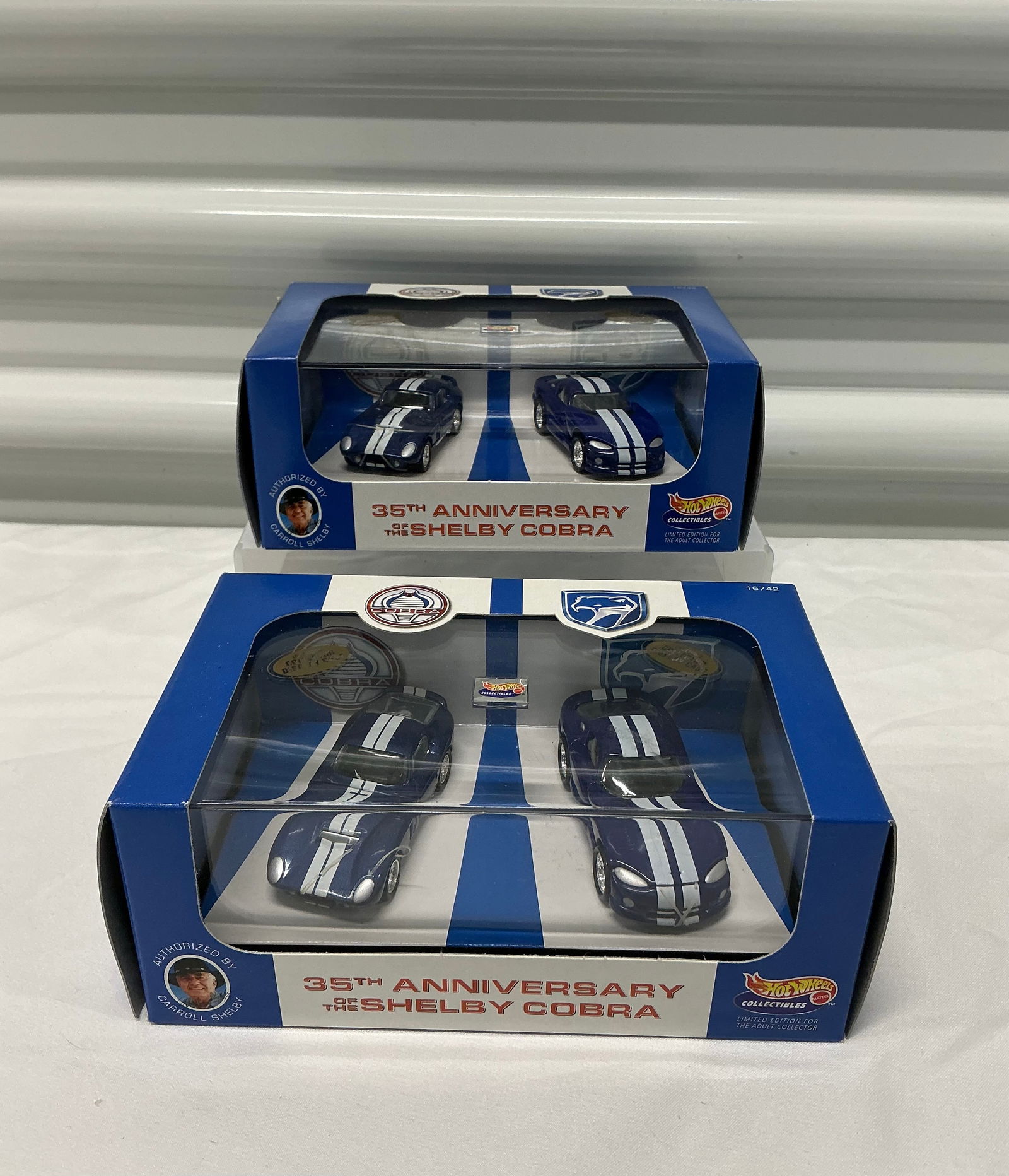 Hot Wheels Collectibles 35th Anniversary Of The Shelby Cobra Sets: Limited Edition