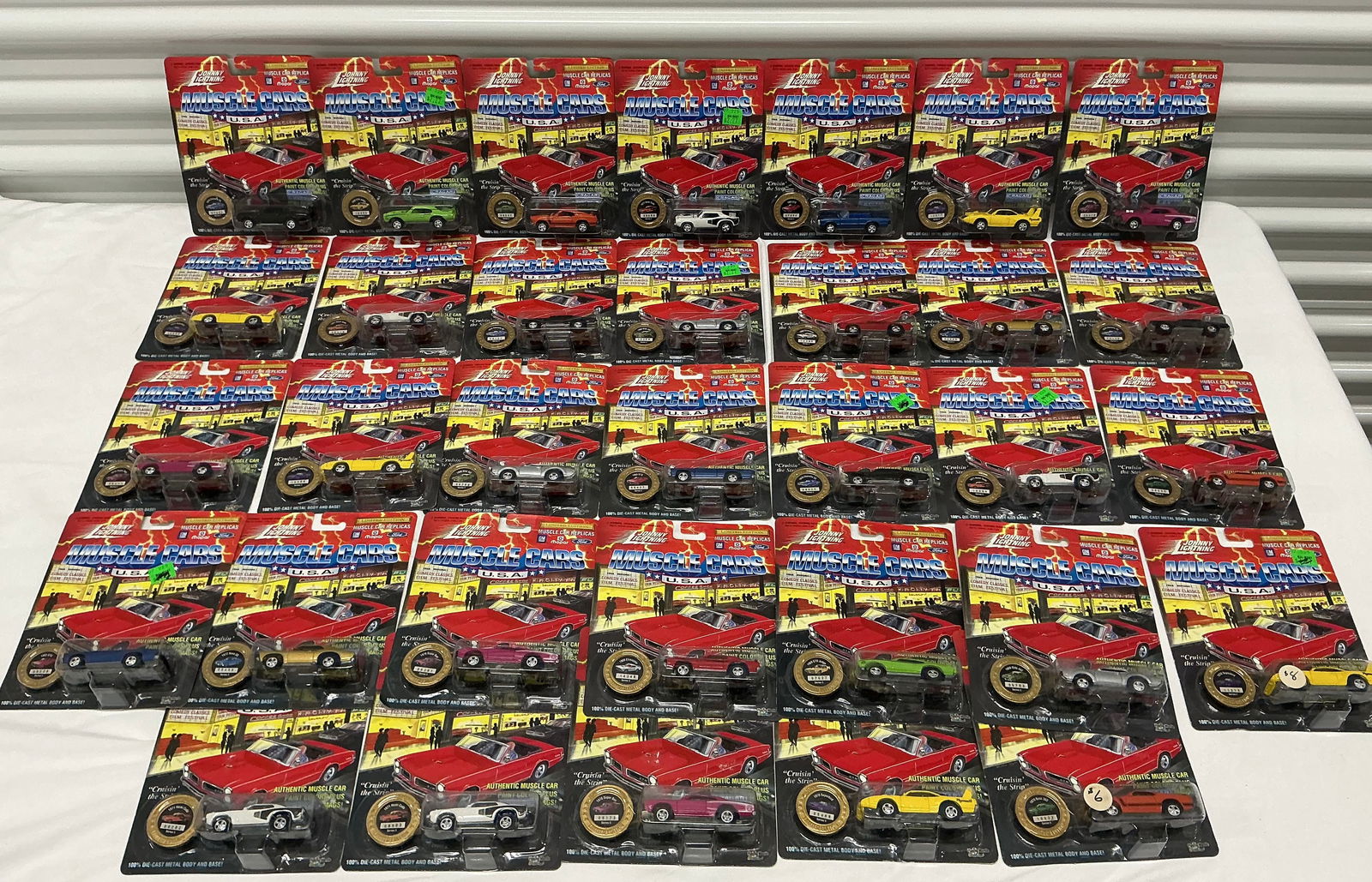 1990s Johnny Lightning Muscle Cars USA Cruisin The Strip Limited Edition Die Cast (1 of 6)