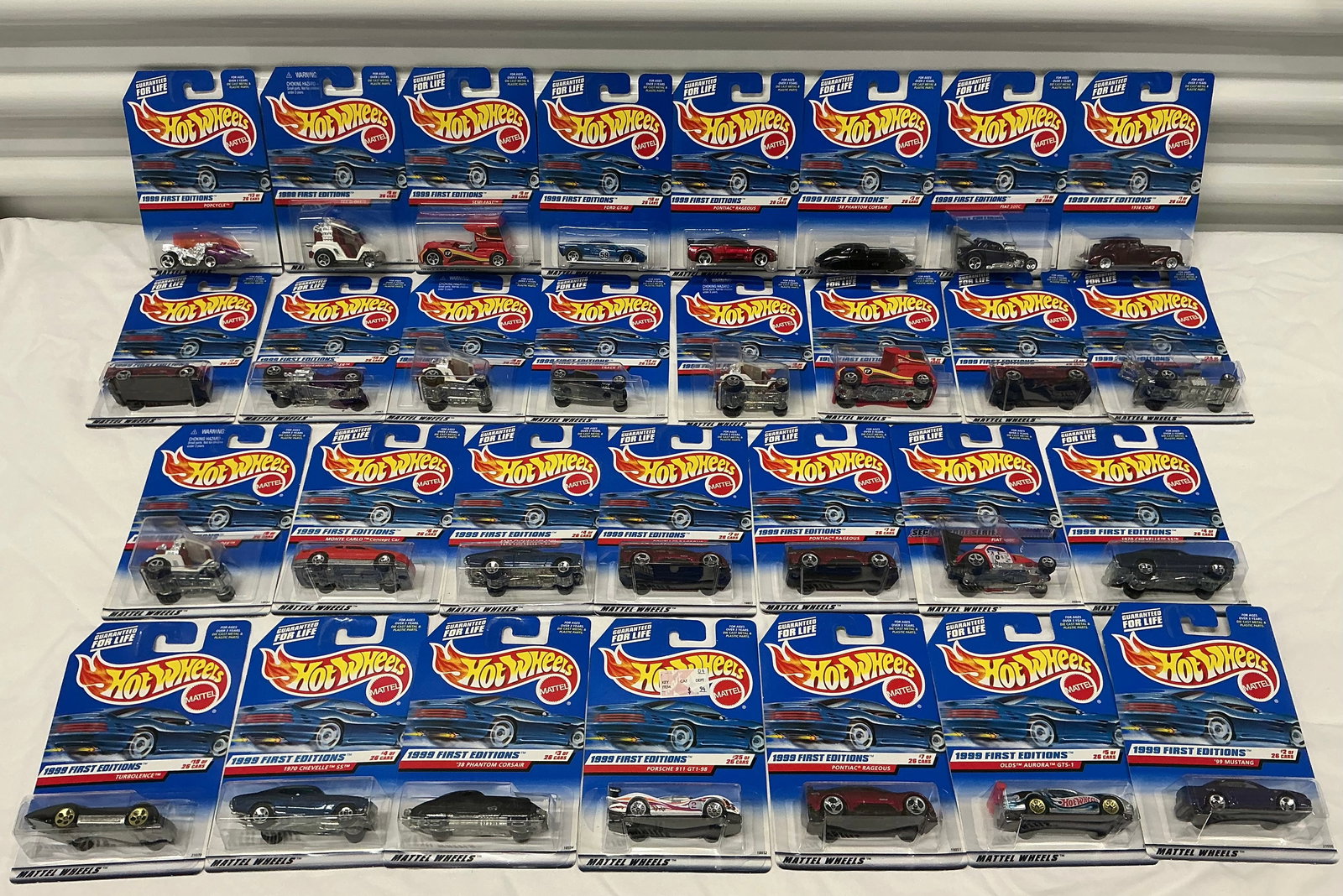 1999 First Editions Hot Wheels On The Card (1 of 5)