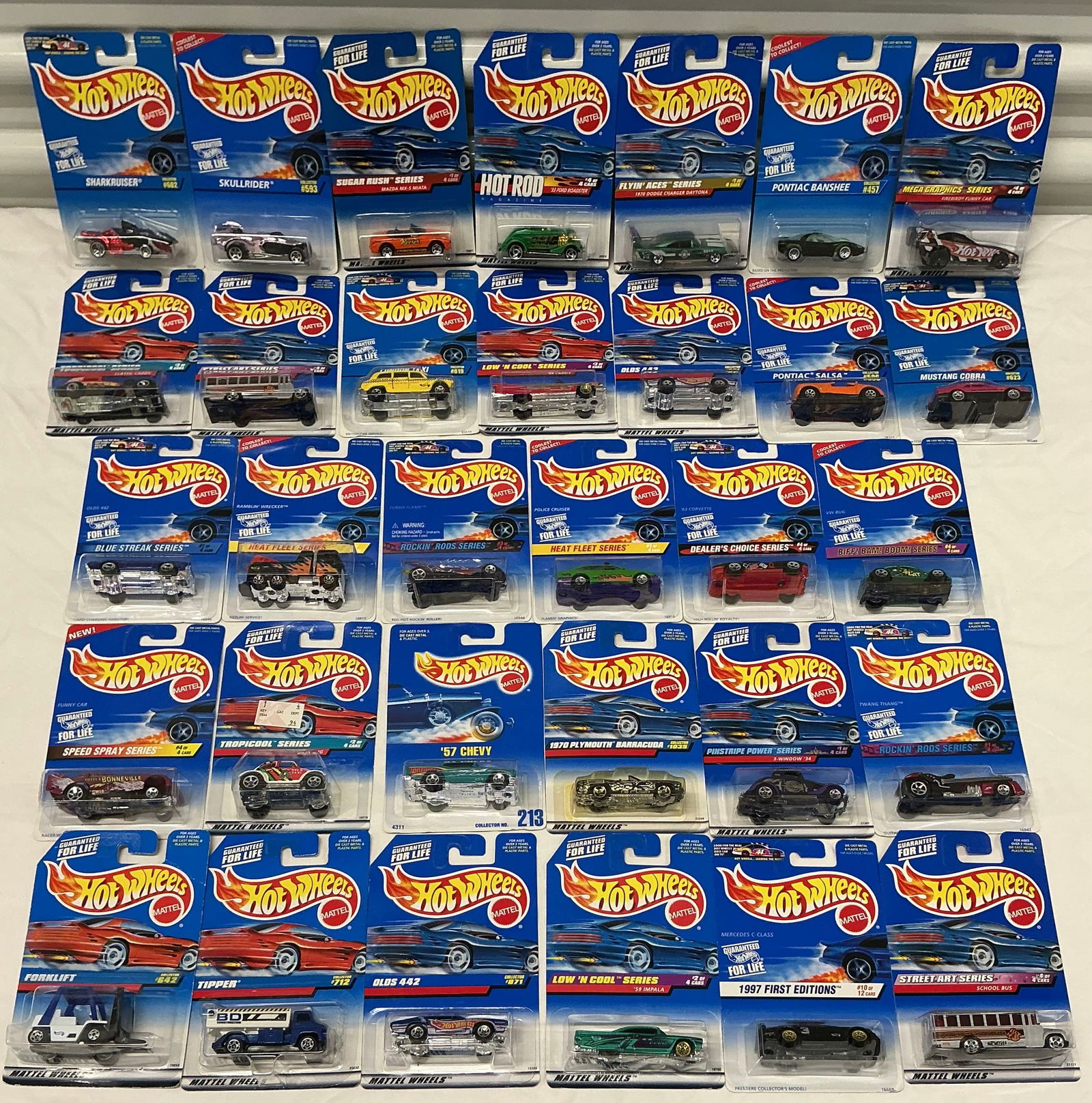 1990s Hot Wheels On The Card (1 of 5)