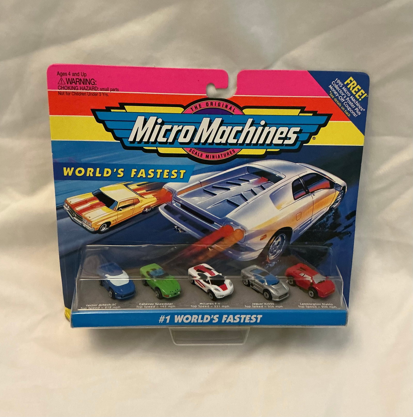 1994 Galoob Micro Machines World’s Fastest (1 of 4)