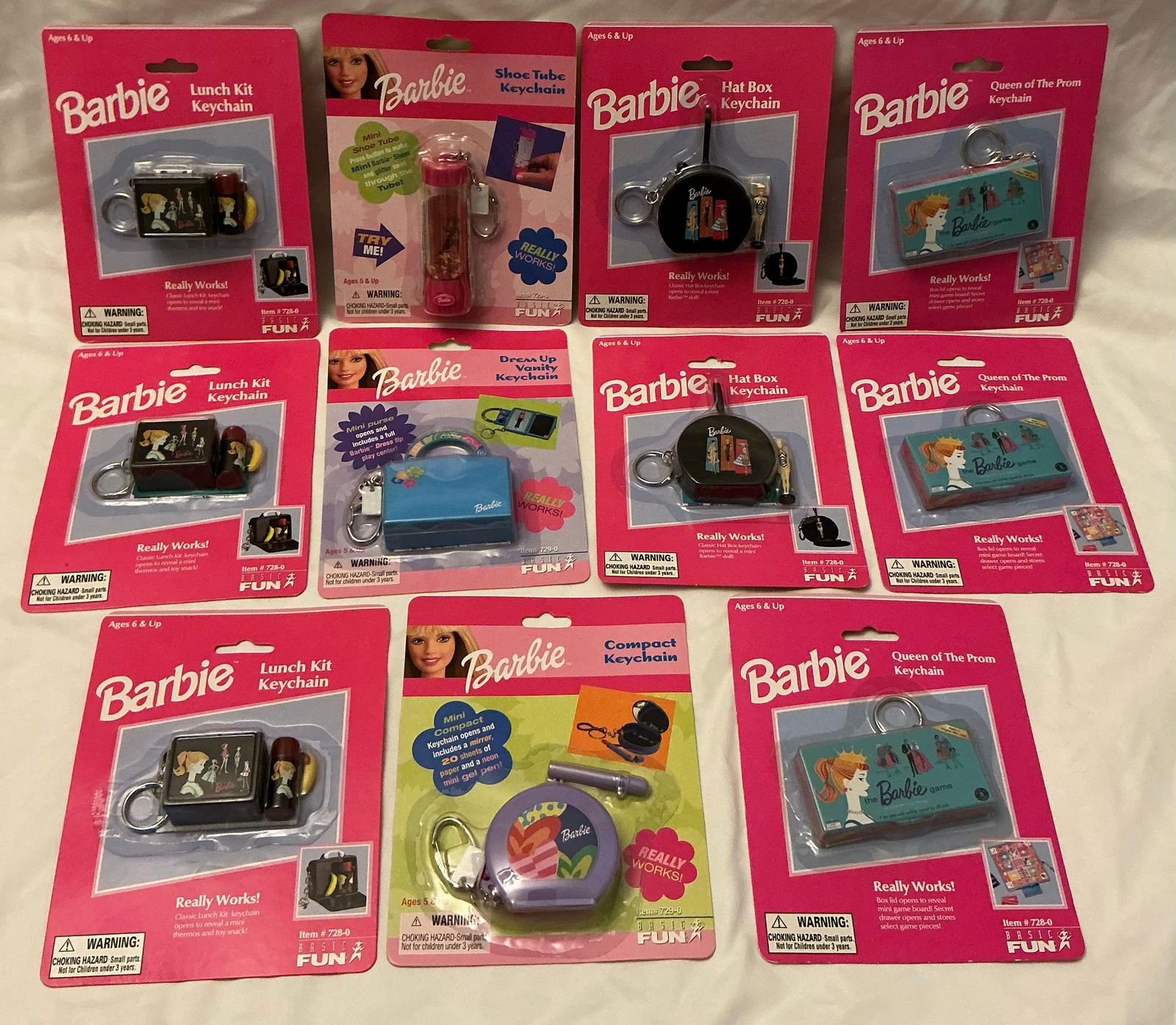 Vintage Basic Fun Barbie Keychains (1 of 7)