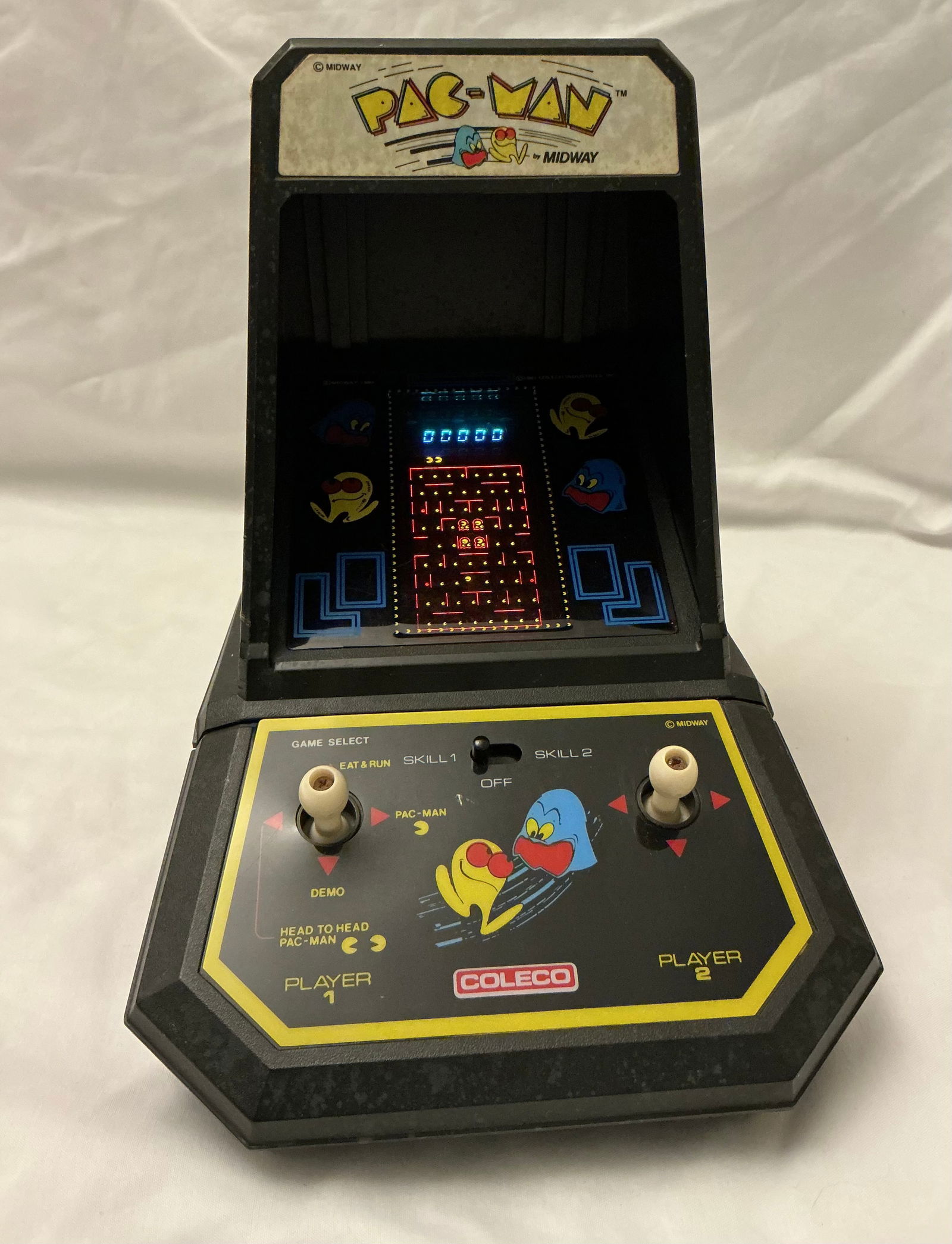 1981 Coleco Pac-Man Midway Tabletop Arcade Game WORKING (1 of 8)