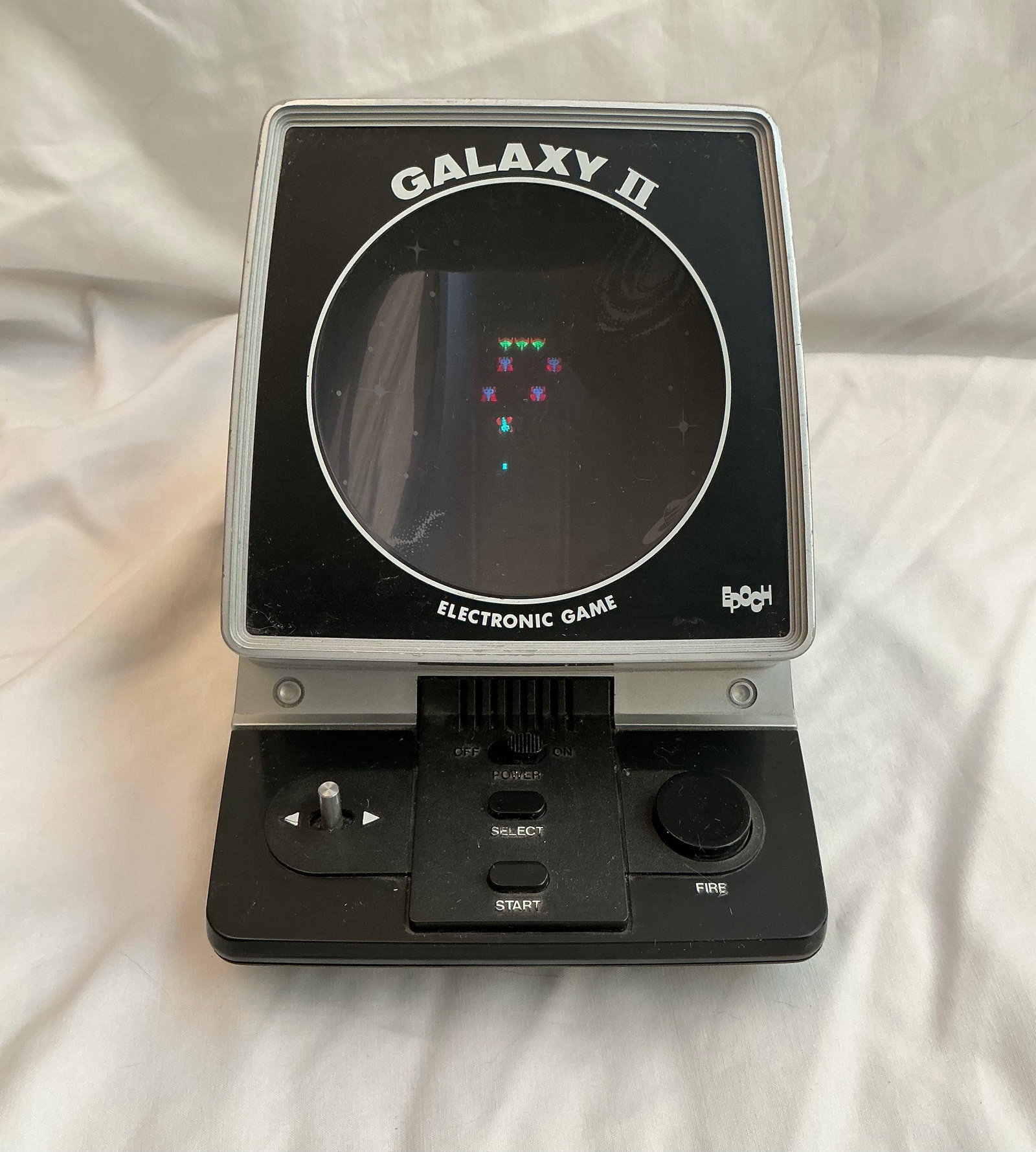 1981 Epoch Galaxy II Electronic Tabletop Arcade Game WORKING: Works!