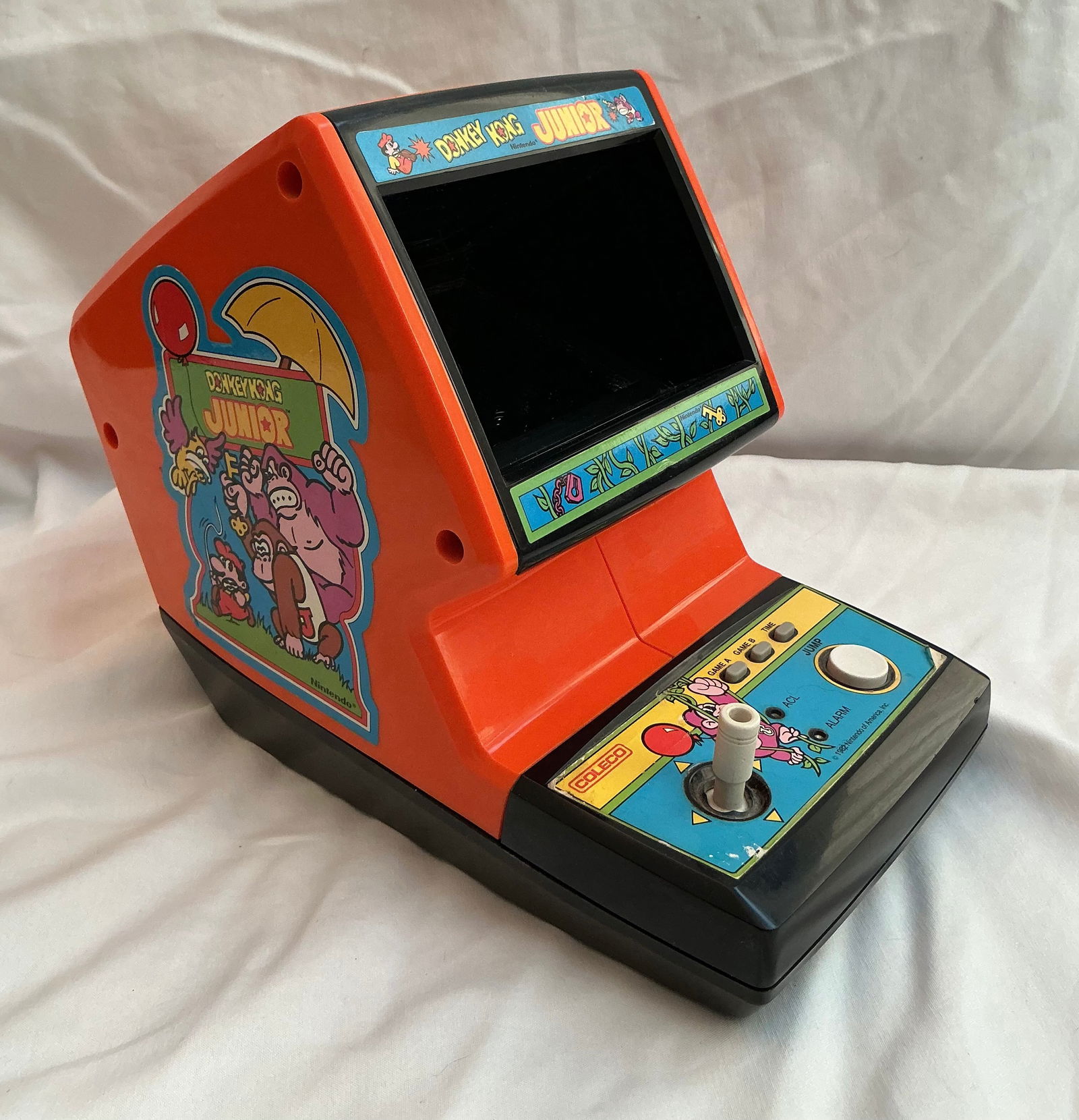 1982 Nintendo Donkey Kong Junior Electronic Tabletop Arcade Game WORKING: Works!