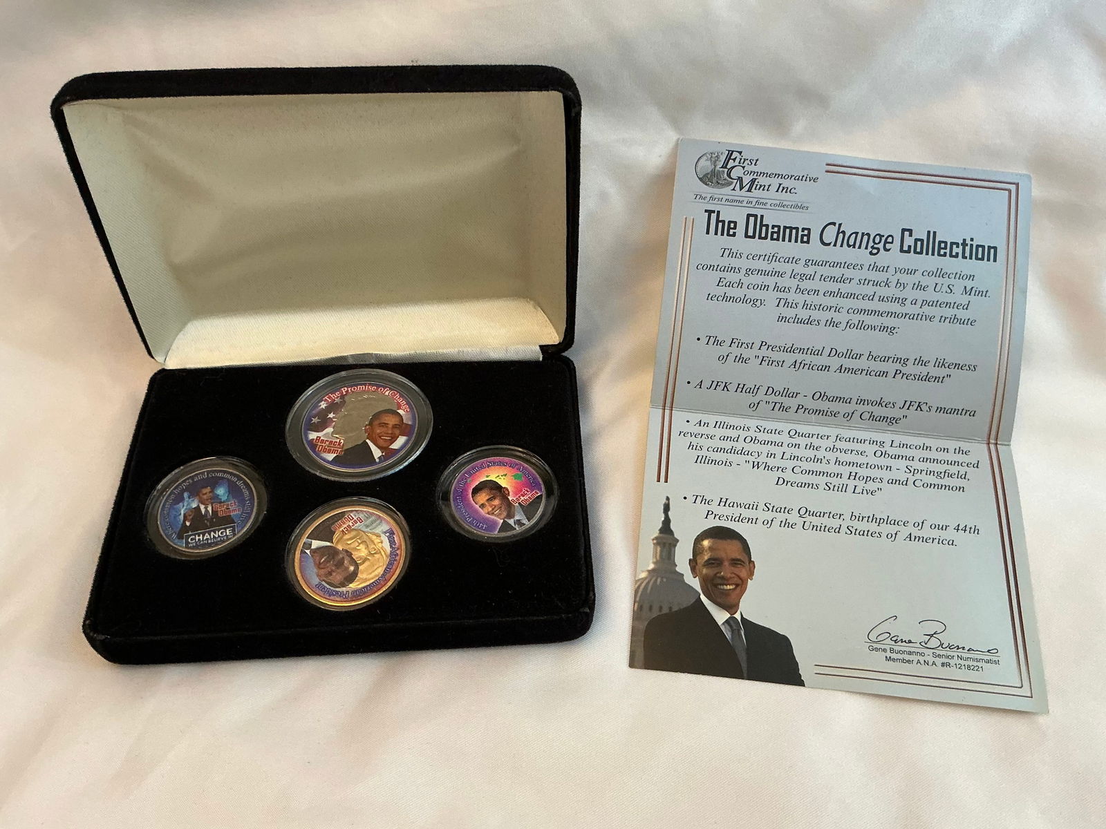 The Obama Change Collection Coin Set: First Commemorative Mint