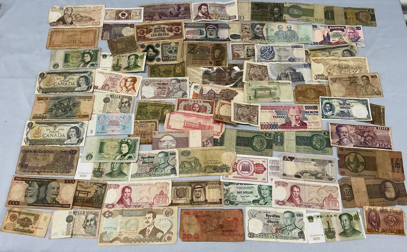 Vintage Foreign Paper Money (1 of 4)