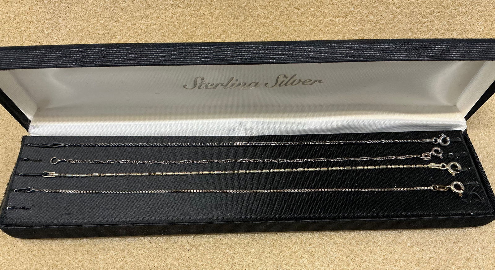 Boxed Bracelets Marked 925 Silver - 3