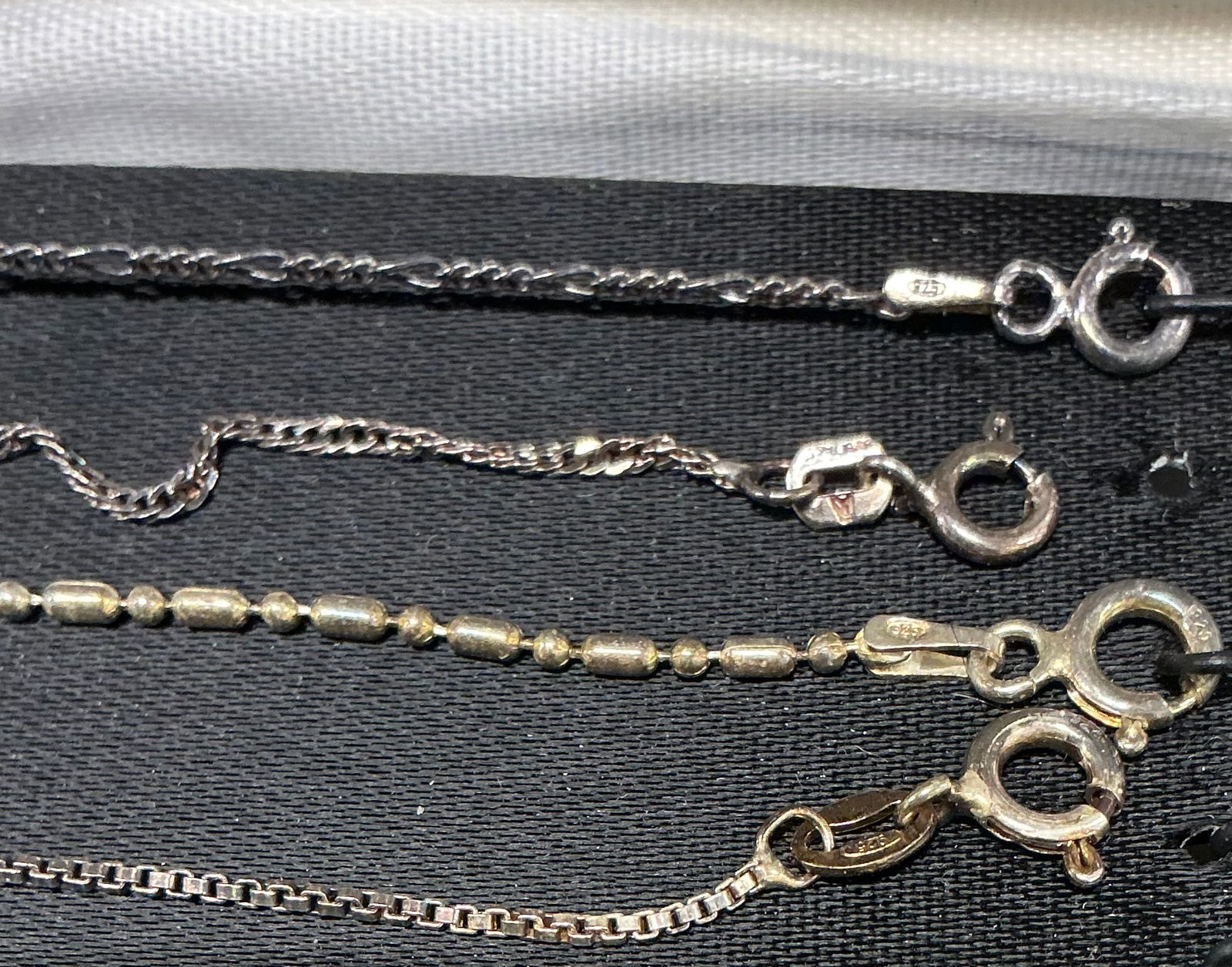 Boxed Bracelets Marked 925 Silver - 4