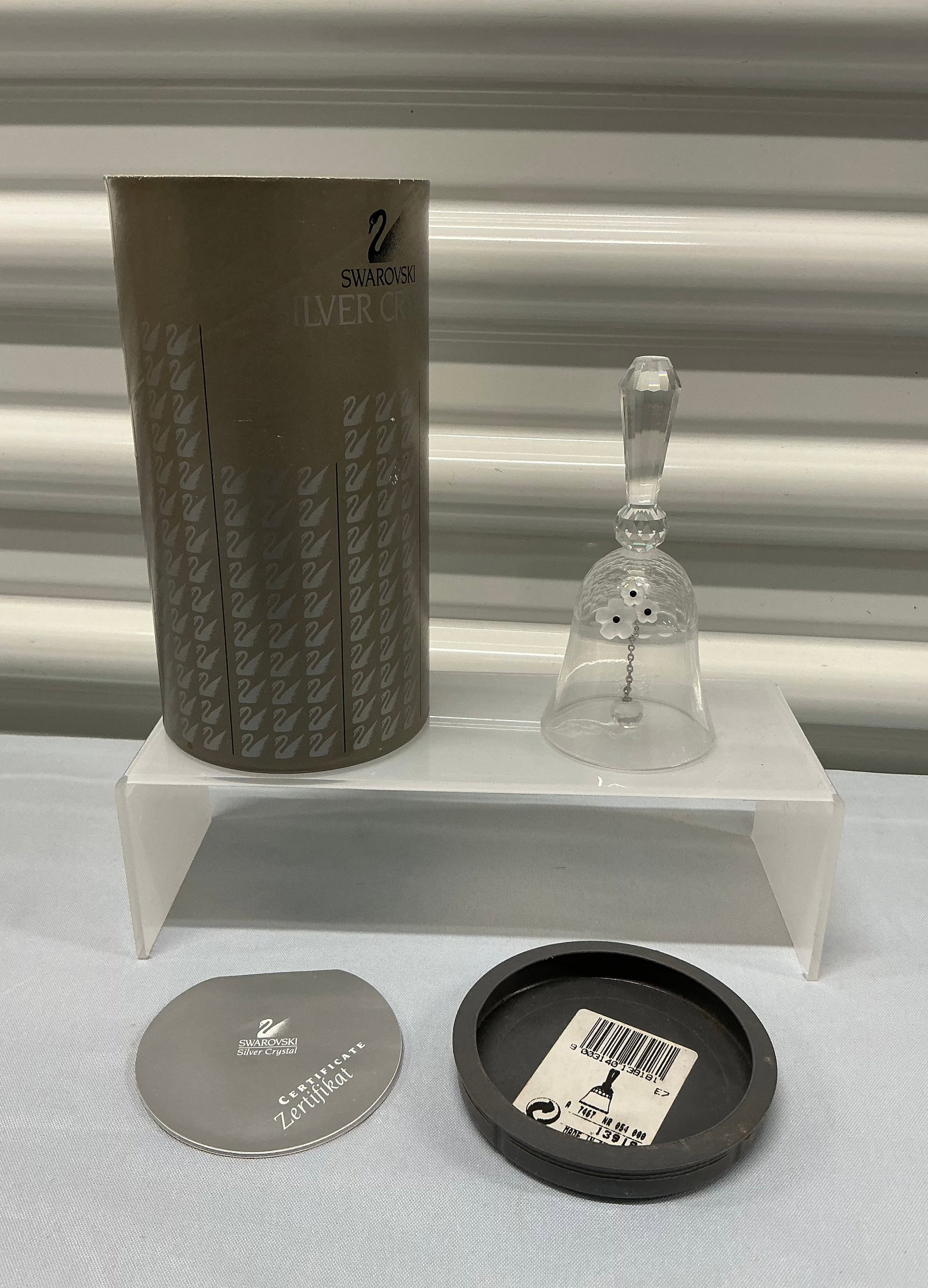 Swarovski Crystal Bell: Made In Austria