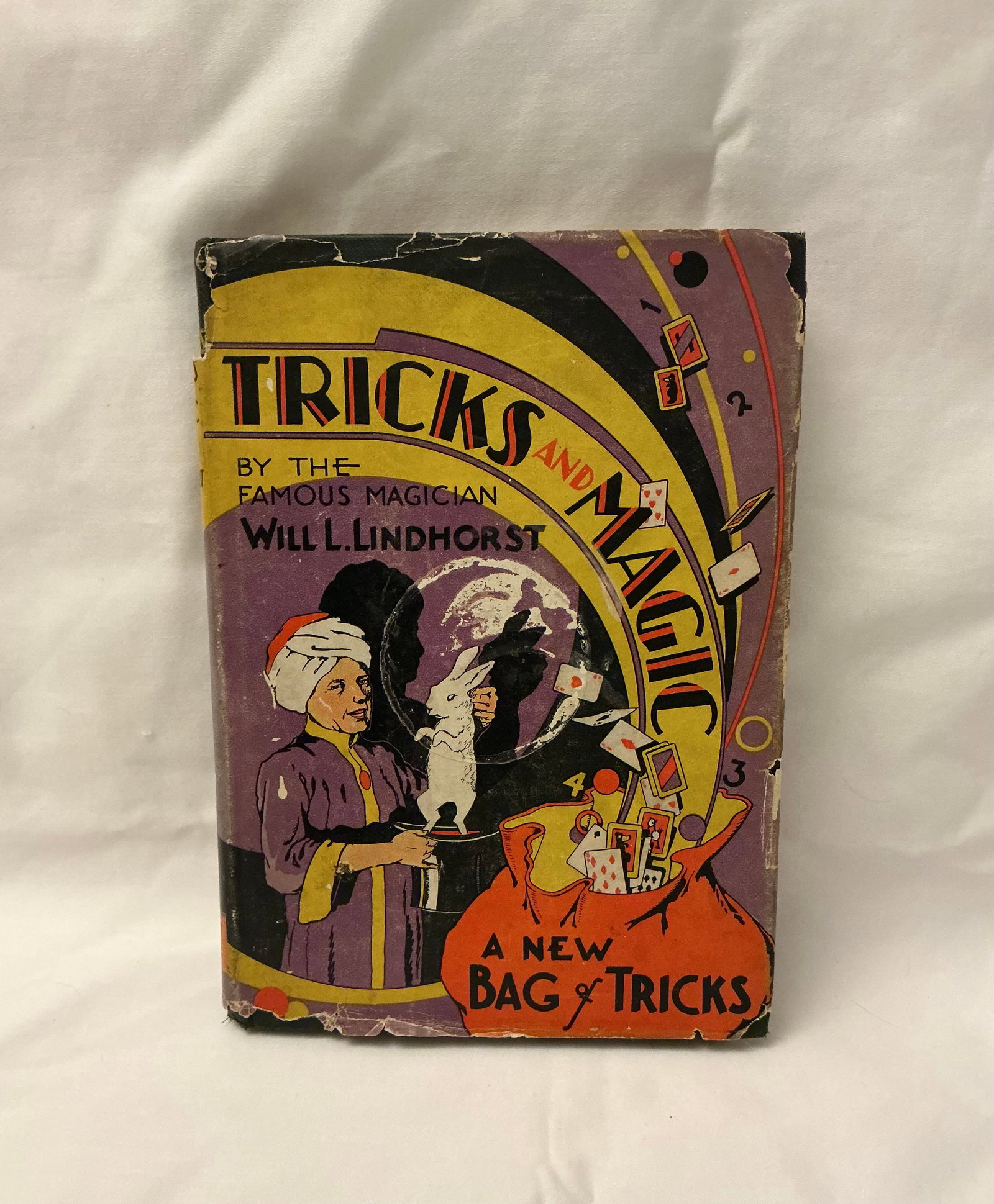1934 Tricks And Magic A New Bag Of Tricks by Will L Lindhorst: Hardcover Witn Dust Jacket