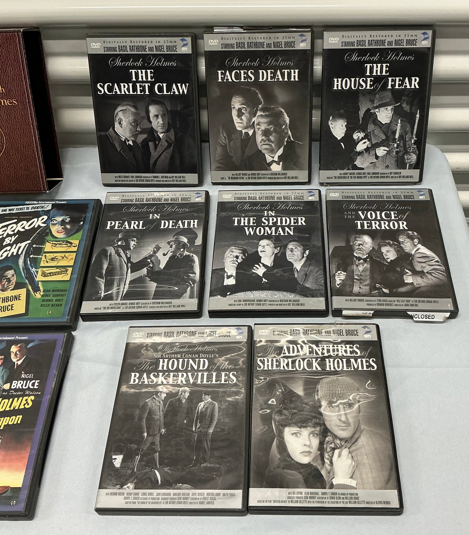 Sherlock Holmes DVDs - 3