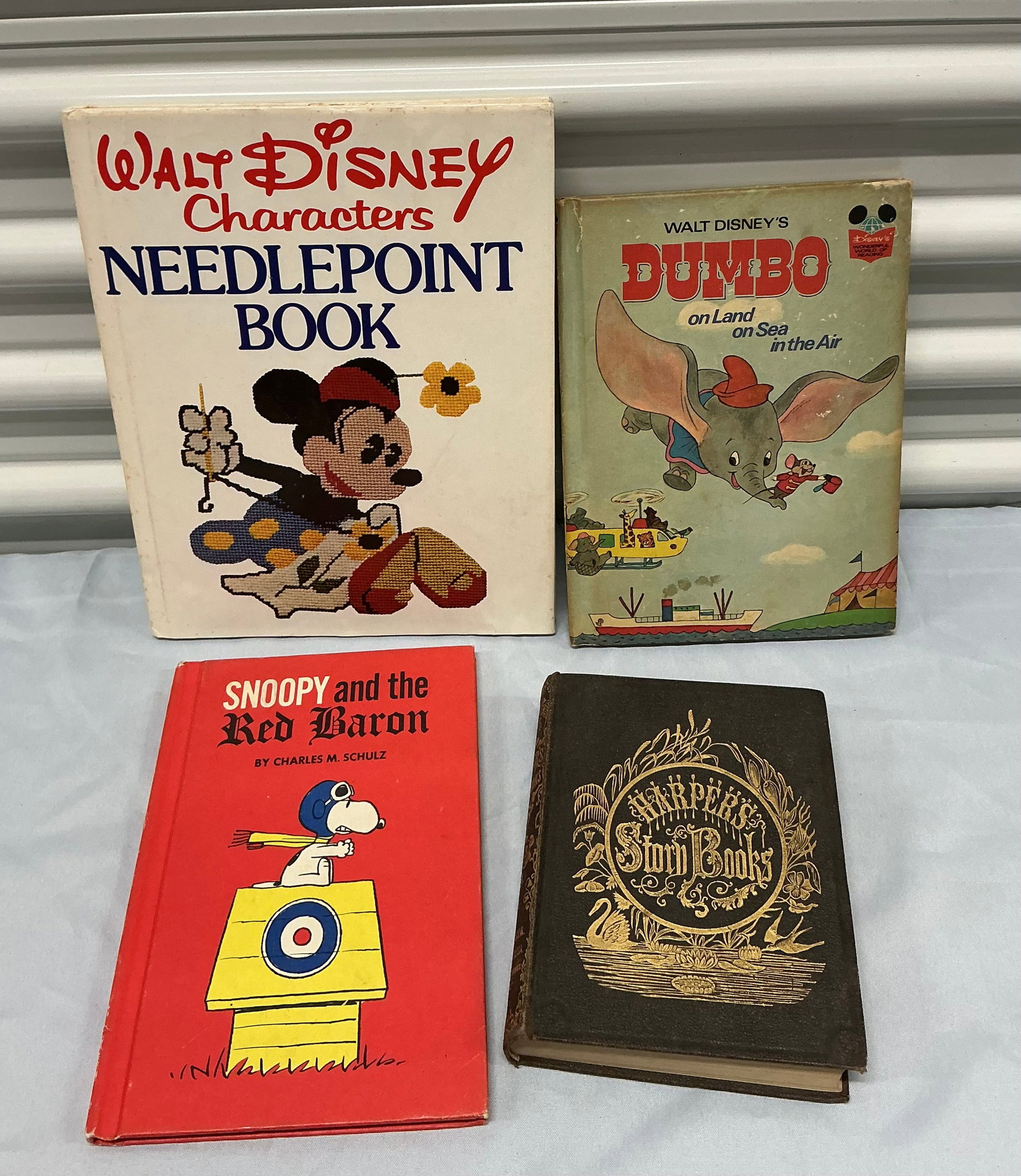 Antique & Vintage Children’s Books Disney Snoopy: 1855 Harpers Story Books Vol 3