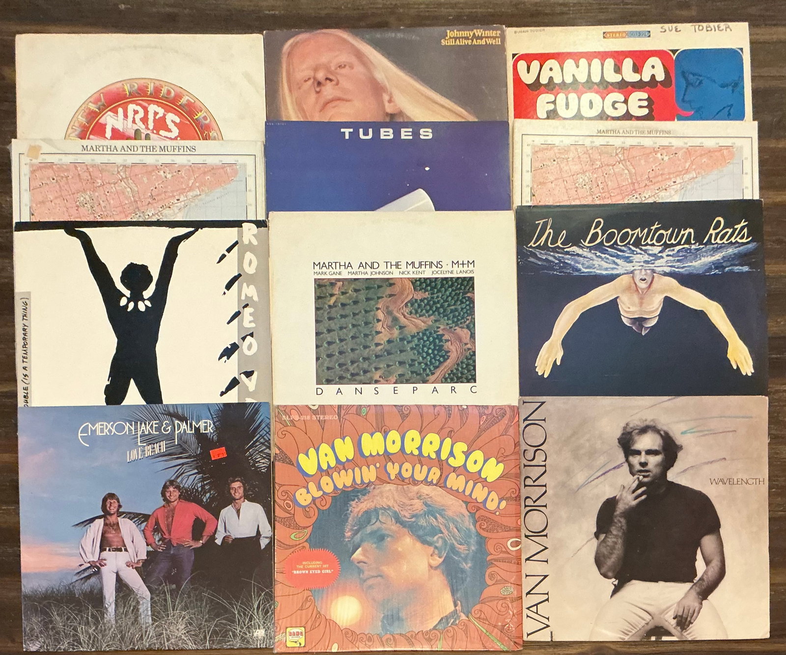 Vintage Rock Vinyl Records: All untested/unchecked. If you have a question about a specific record, please ask before bidding