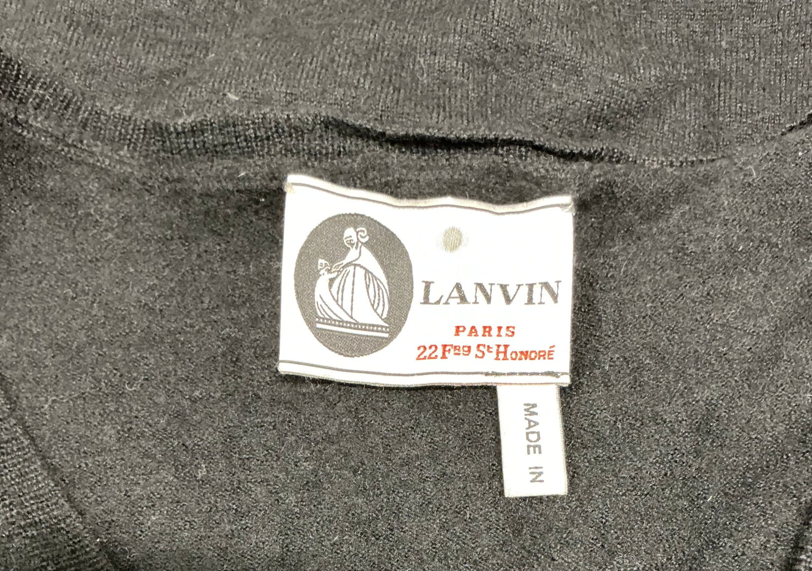 Lanvin Paris Cross Front Top - 4