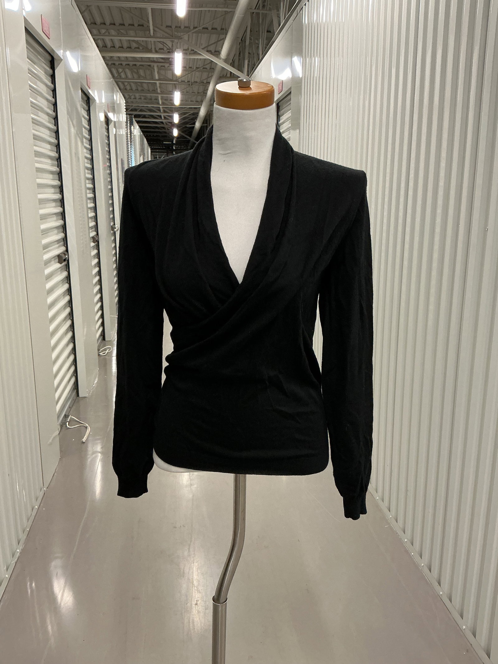 Lanvin Les 10 Ans Cross Front Sweater: Size Tag. AP-AP Approx 18”