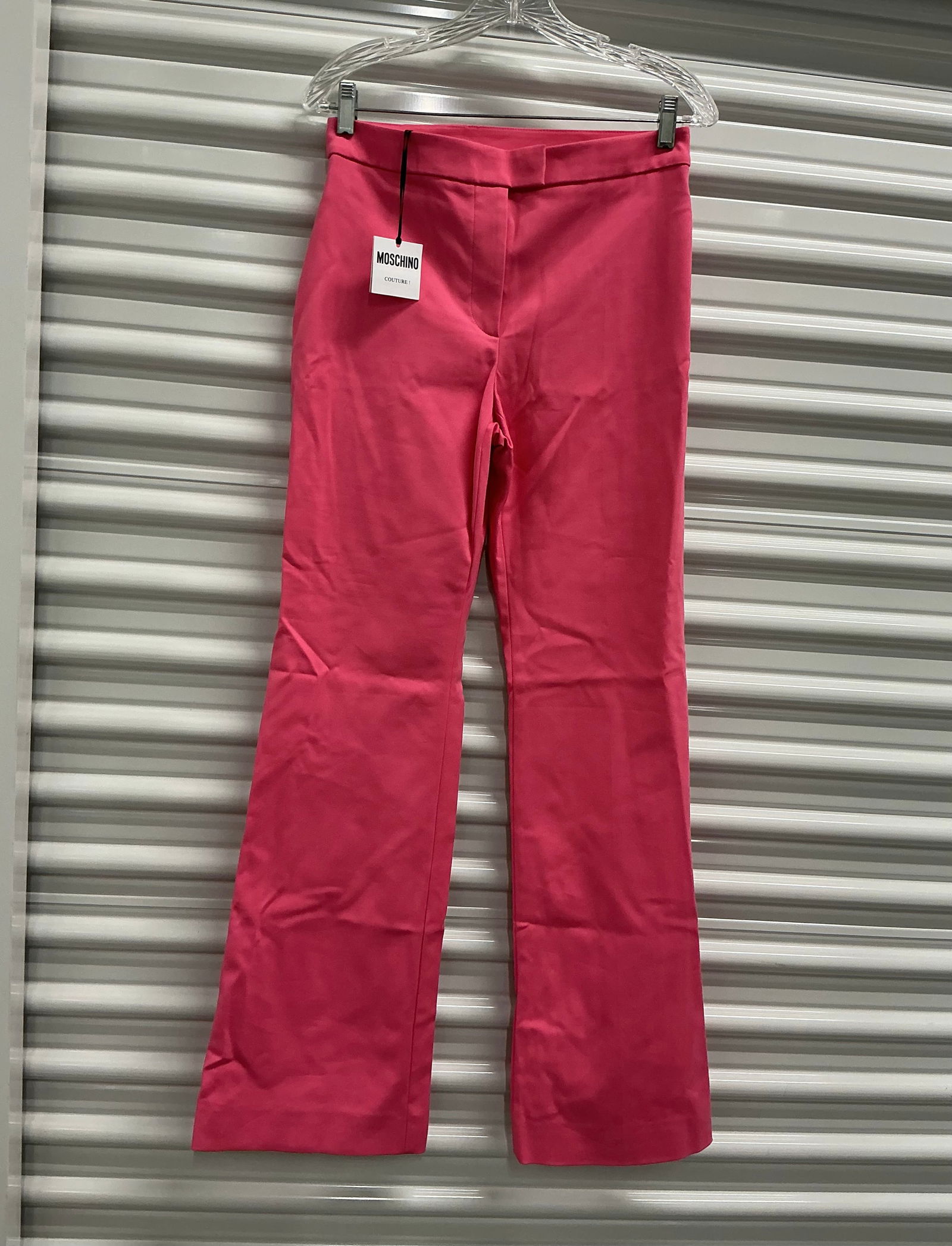 Moschino Couture! With Tag Pink Trousers: Size 8