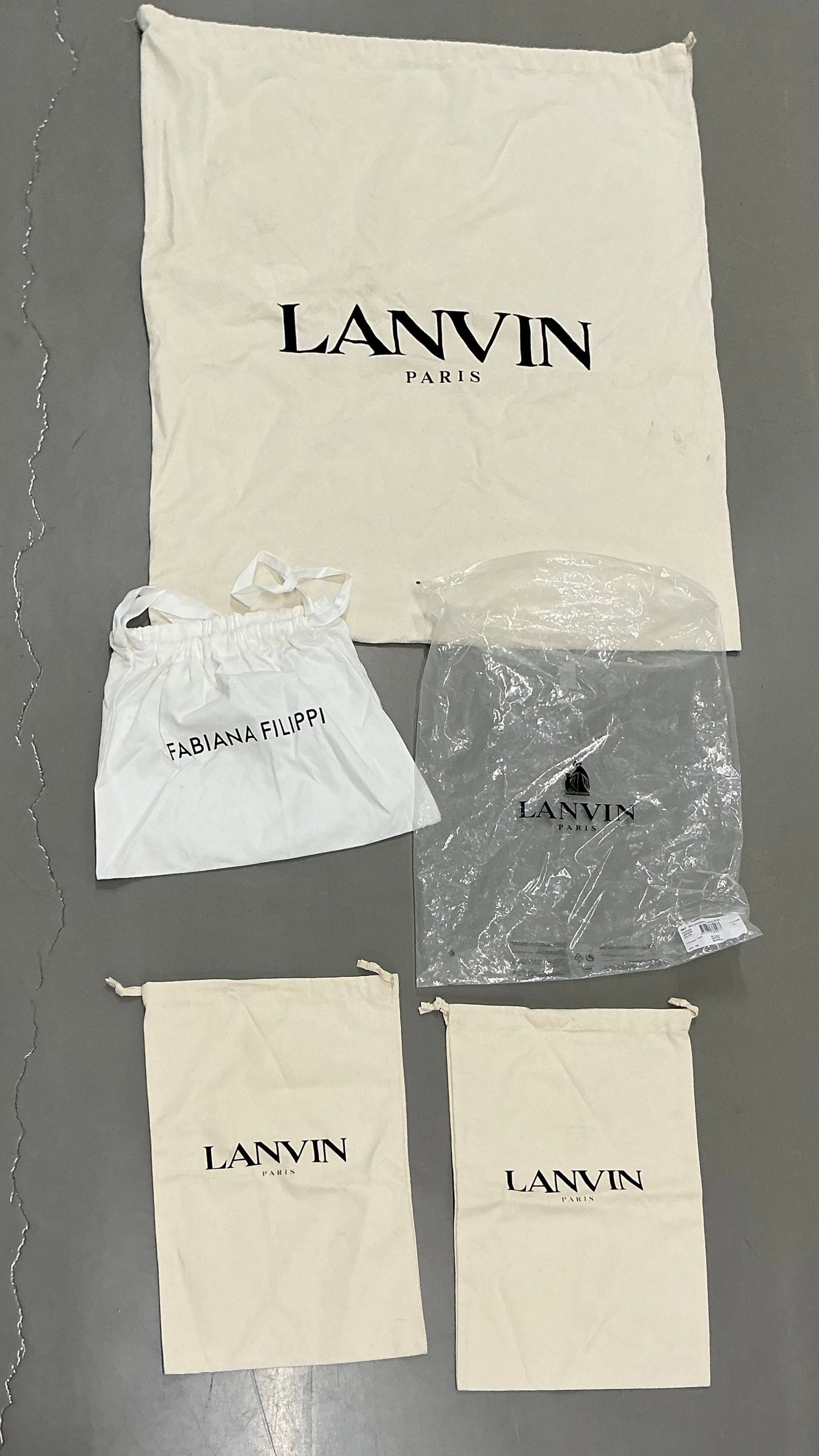 Lanvin & Fabiana Filippi Dust Bags: Various Sizes