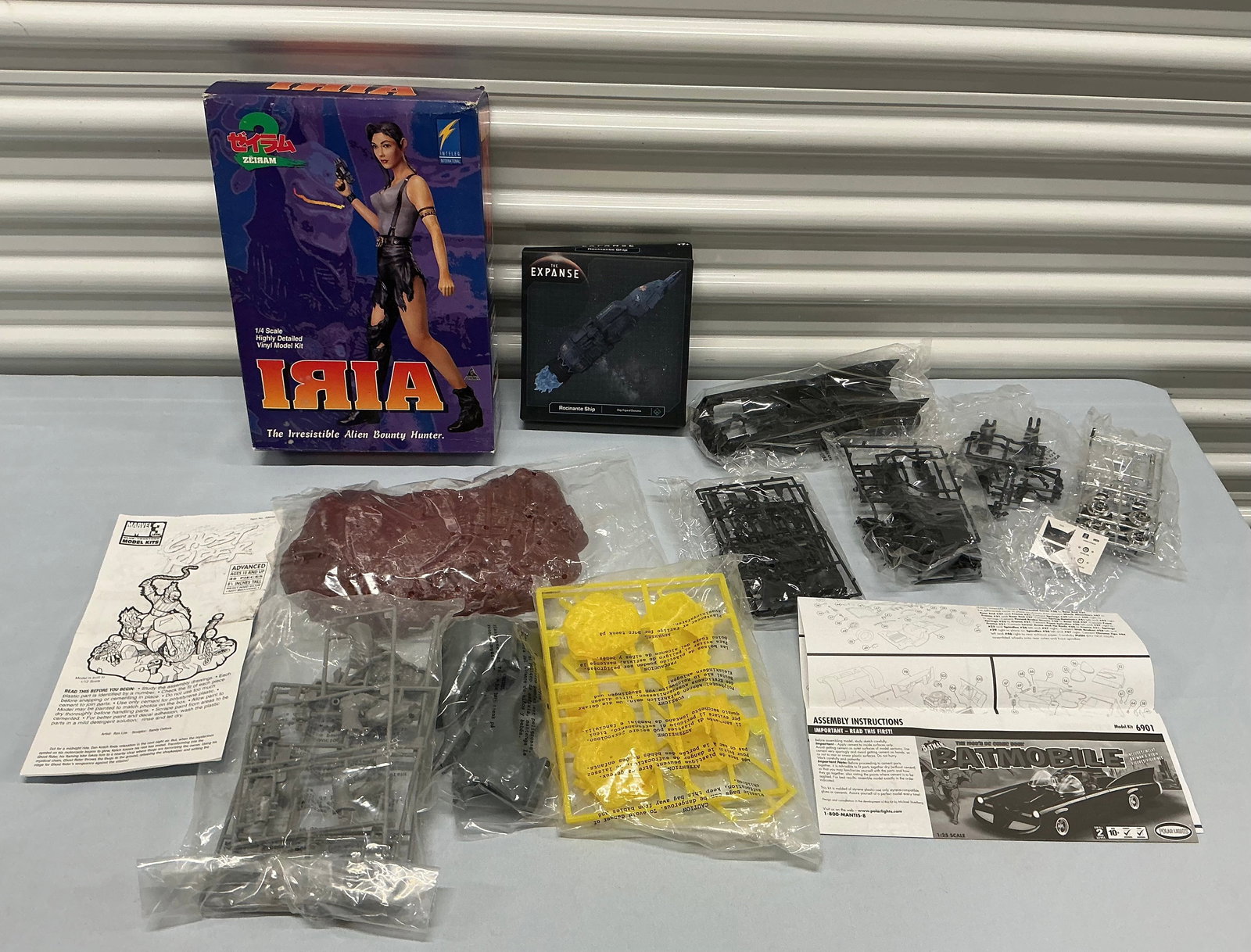 Batmobile Ghost Rider & Other Model Kits: Both No Boxes But Sealed Parts