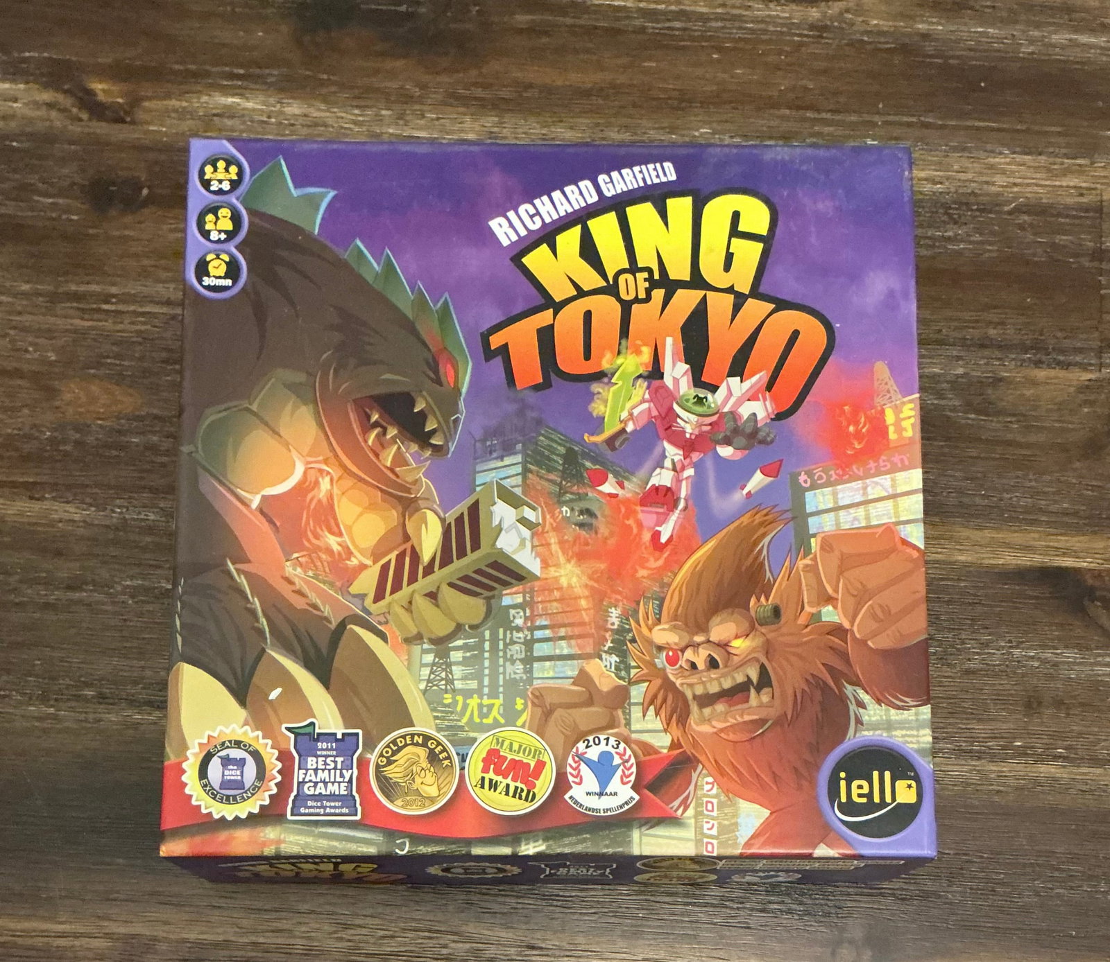 King Of Tokyo Board Game: Sealed Pieces