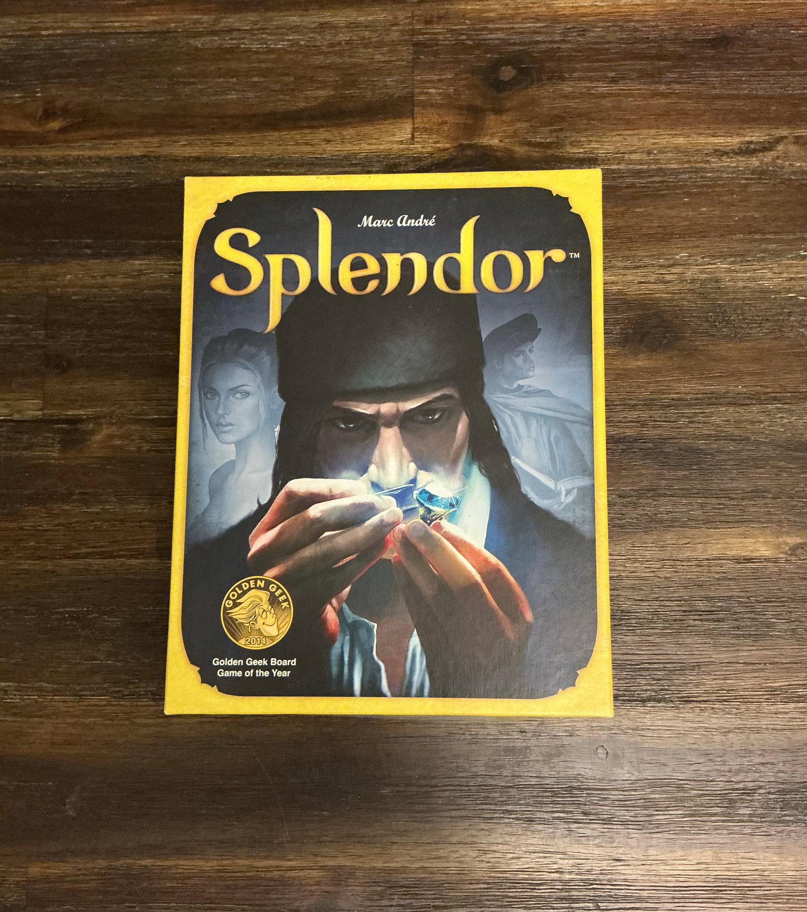 Splendor Board Game: Unchecked but appears complete