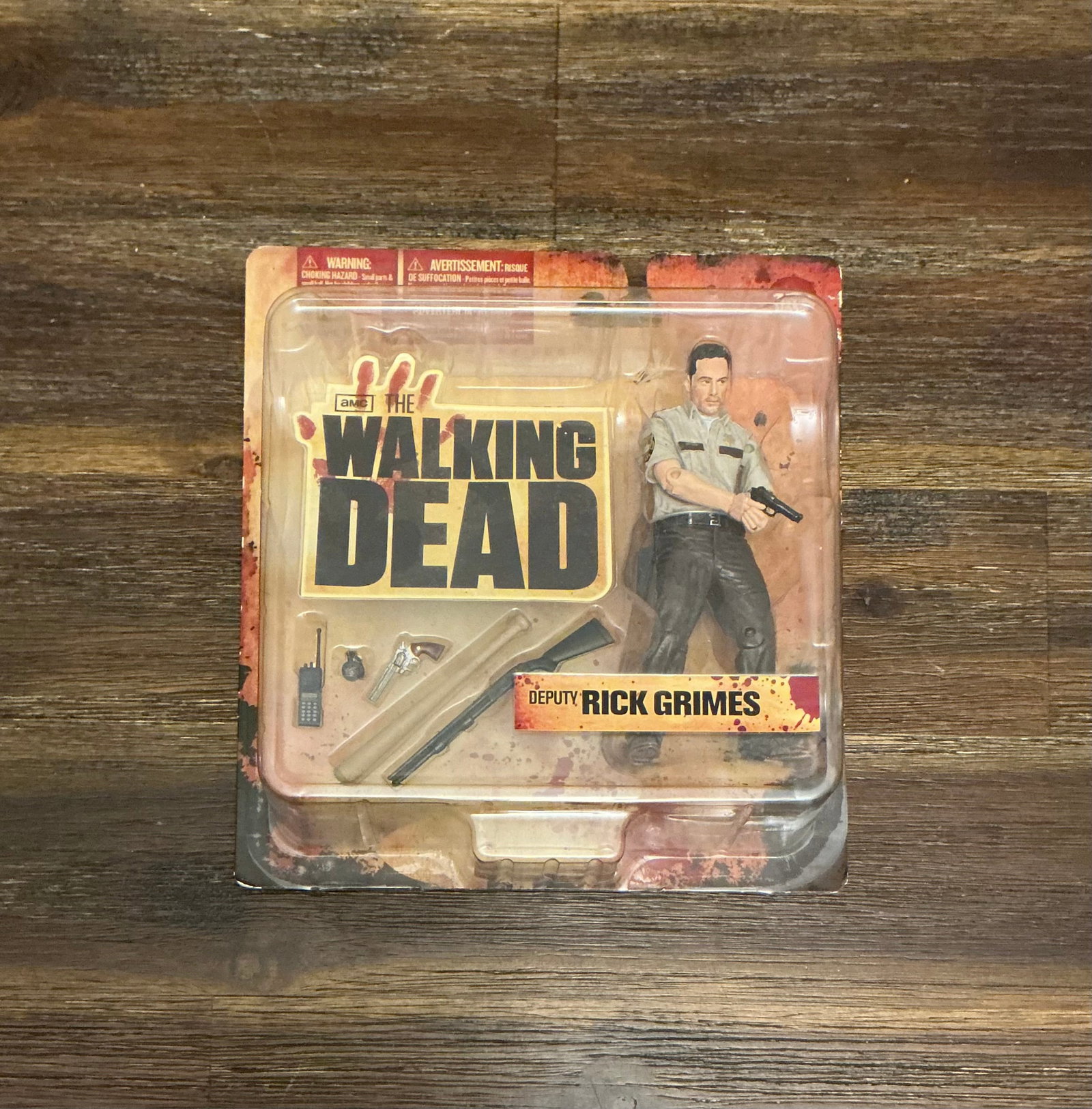 The Walking Dead Series One Deputy Rick Grimes Action Figure: 2011 Series One