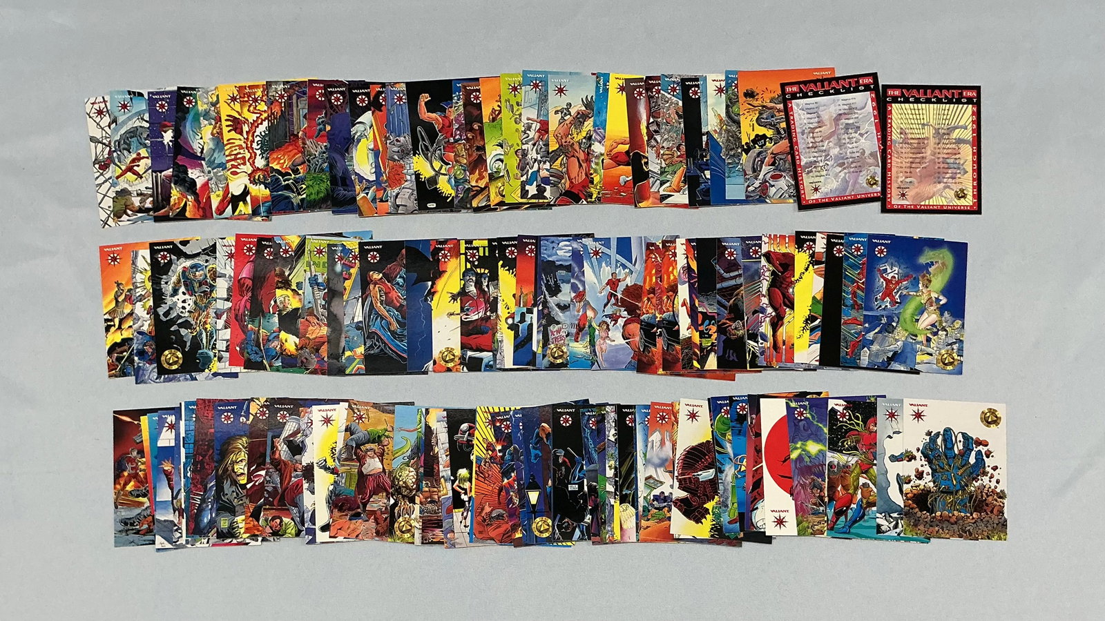 1993 Upoer Deck The Valient Era Trading Cards: Complete 1-120