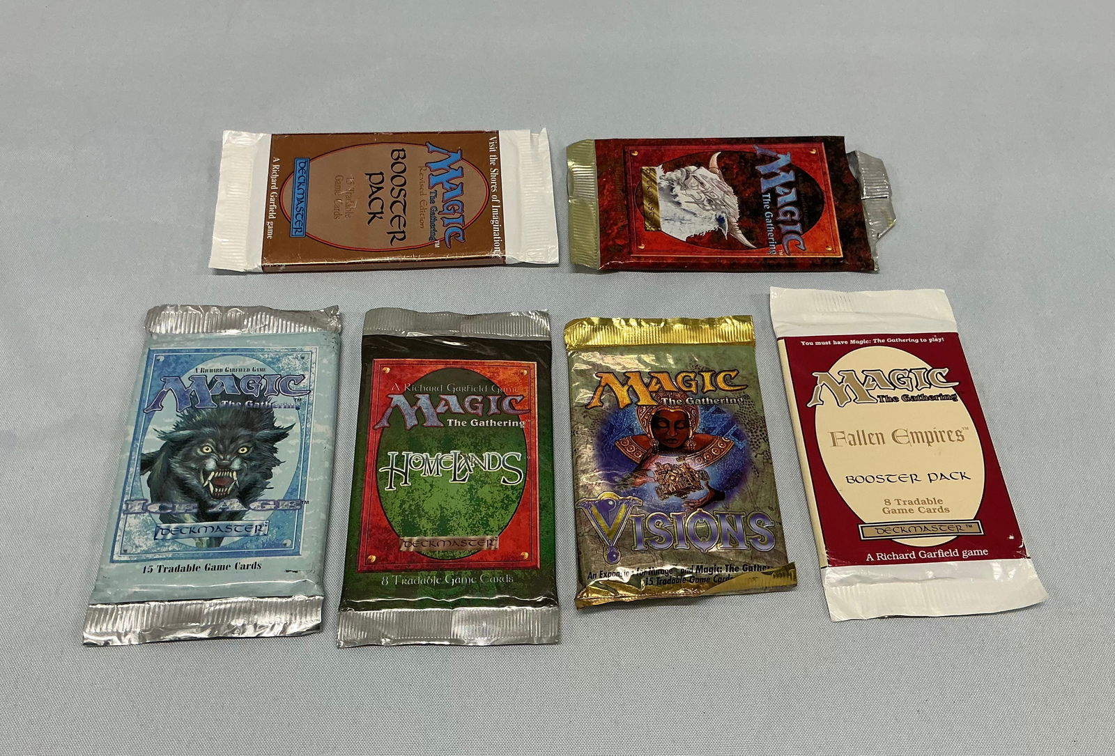 1990s SEALED Magic The Gathering Cards - 2