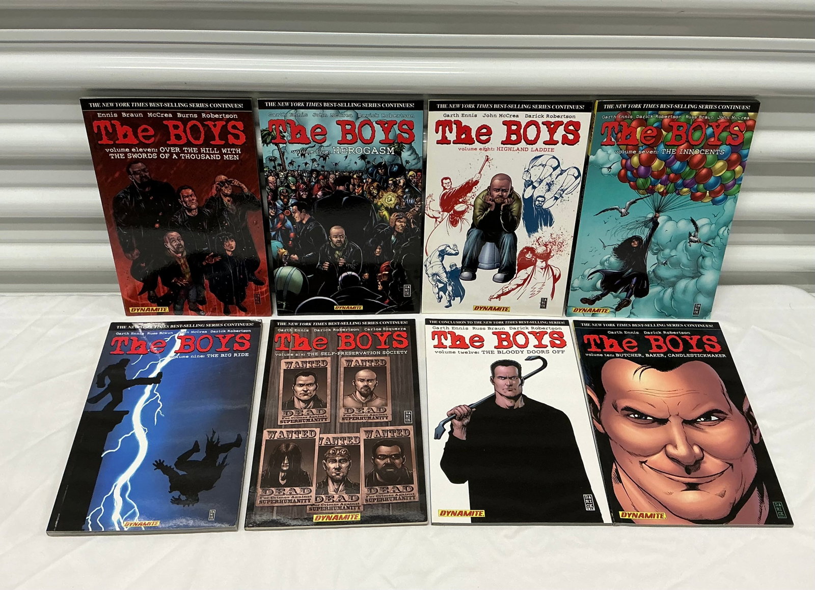 First Printing hThe Boys Graphic Novels: Vol. 5-12 All First Printings