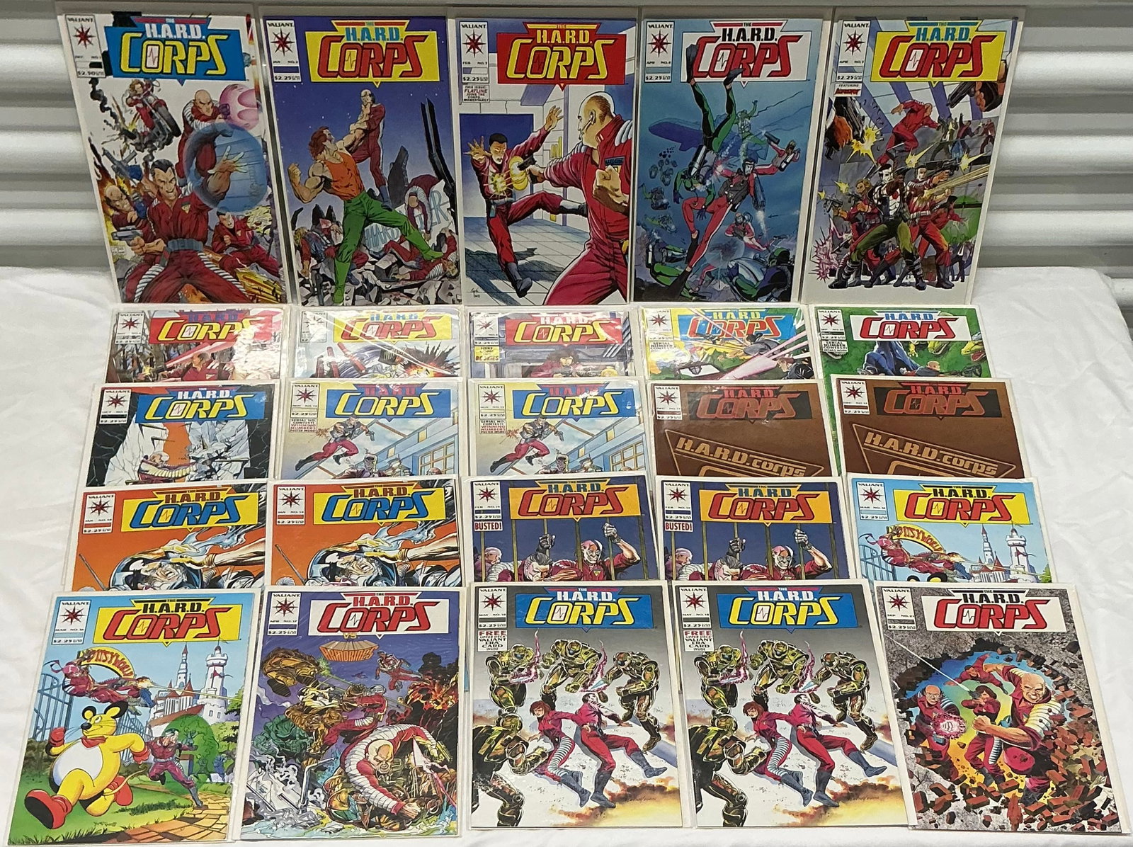 Vintage The Hard Corps Comics 1-18 (1 of 4)