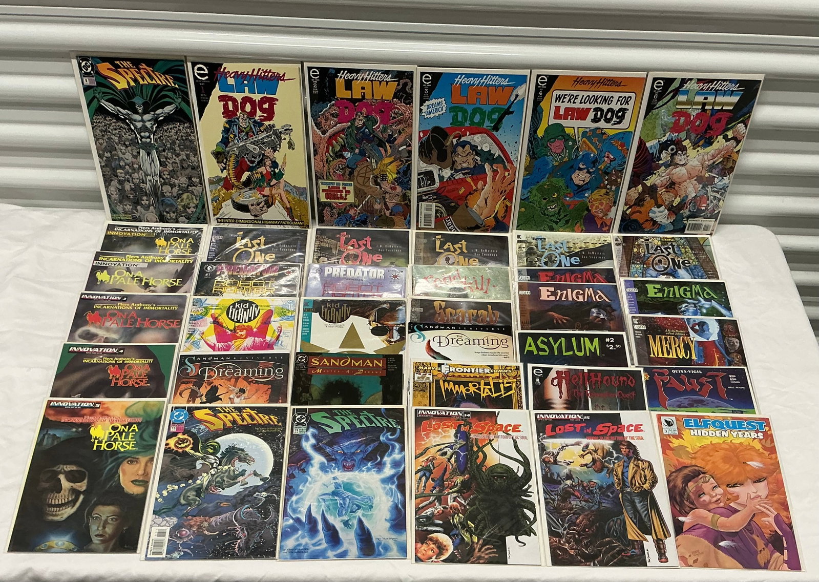 Large Lot Of Vintage Comics: Most Boarded
