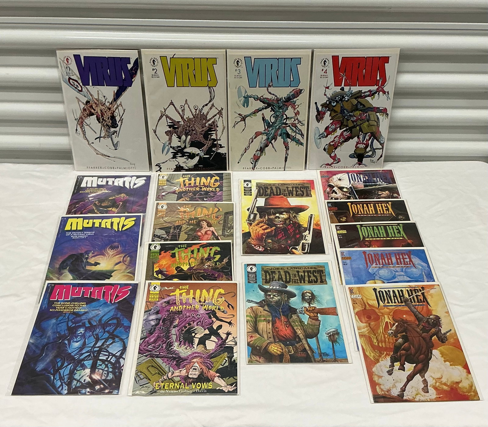 Virus Dark Horse Comics 1-4 Plus Comic Sets: All Boarded