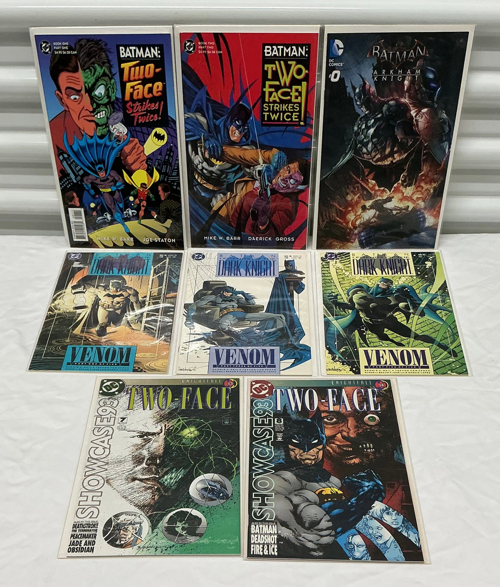 Vintage Batman Comics Two Face: All Boarded Except One