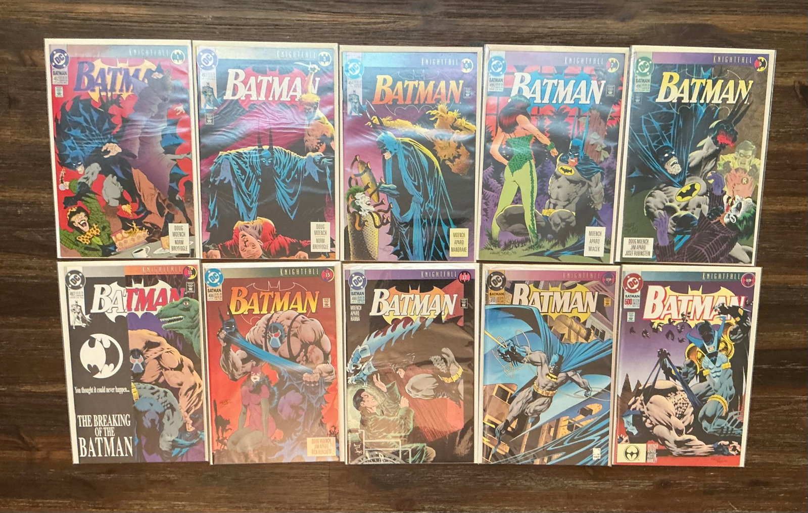 Vintage DC Comics Batman Knightfall Comics (1 of 3)