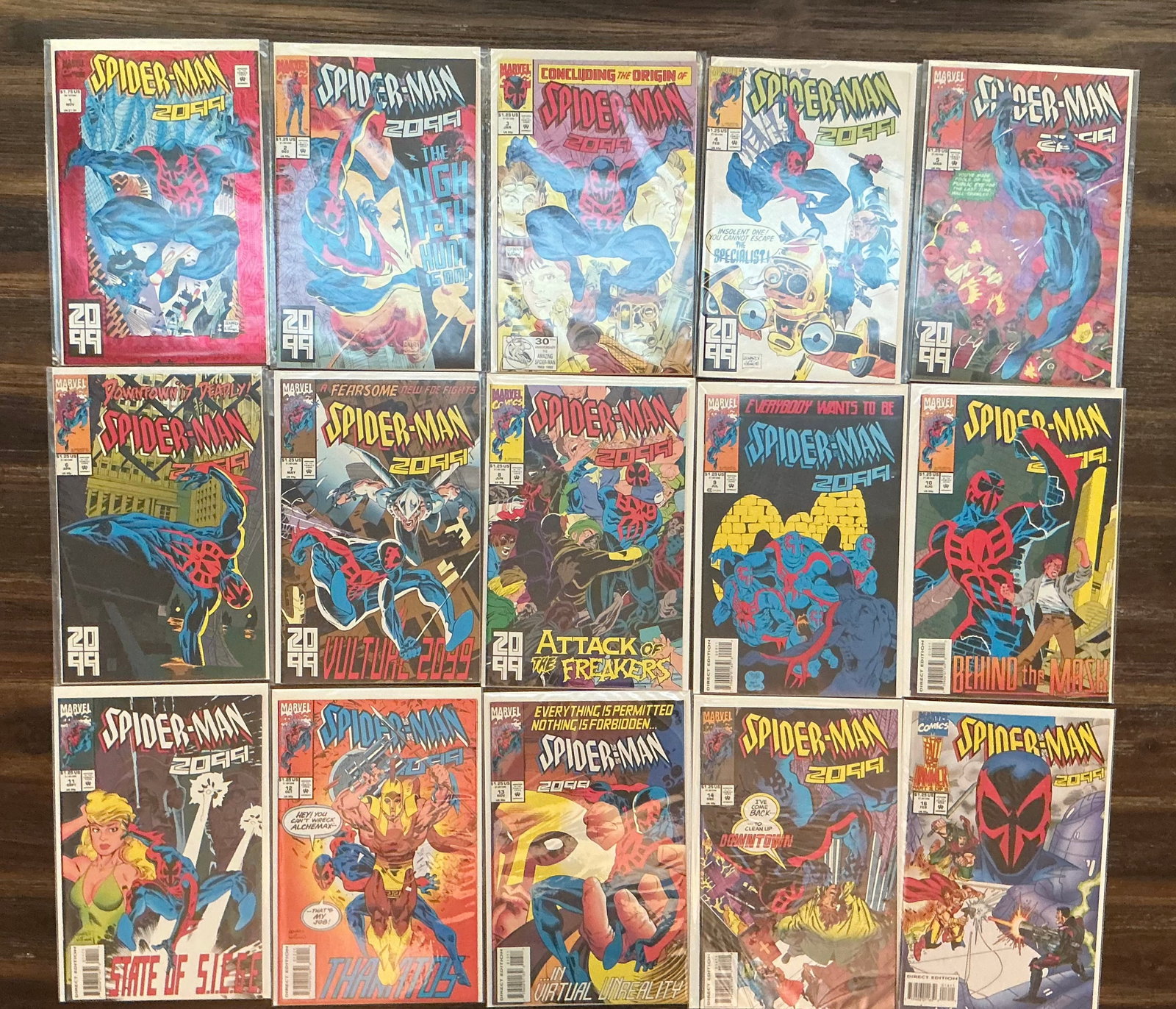 Marvel Comics Spider-Man 2099 Complete 1-14 Plus 16: All Boarded